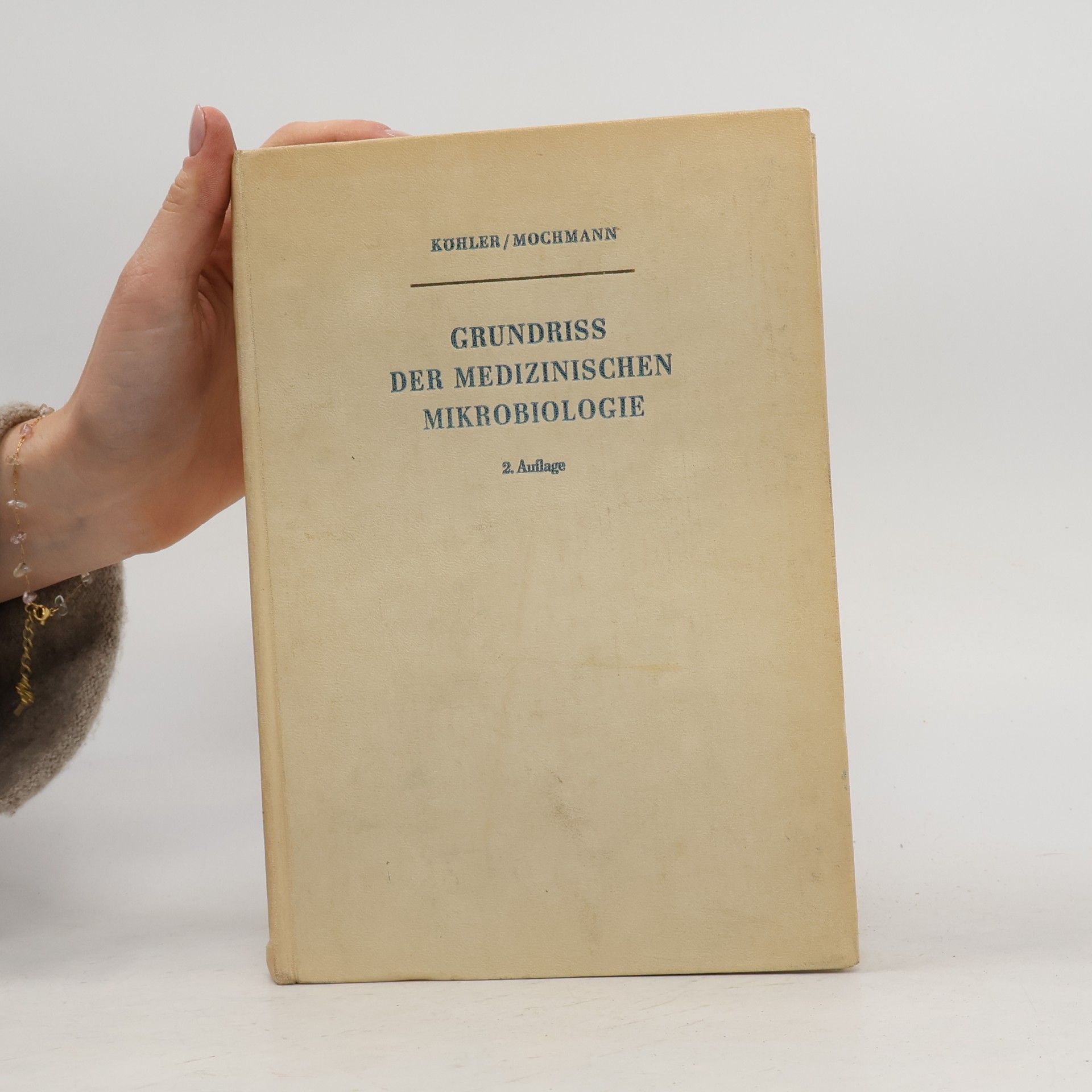 Hanspeter Mochmann Grundriss der medizinischen Mikrobiologie