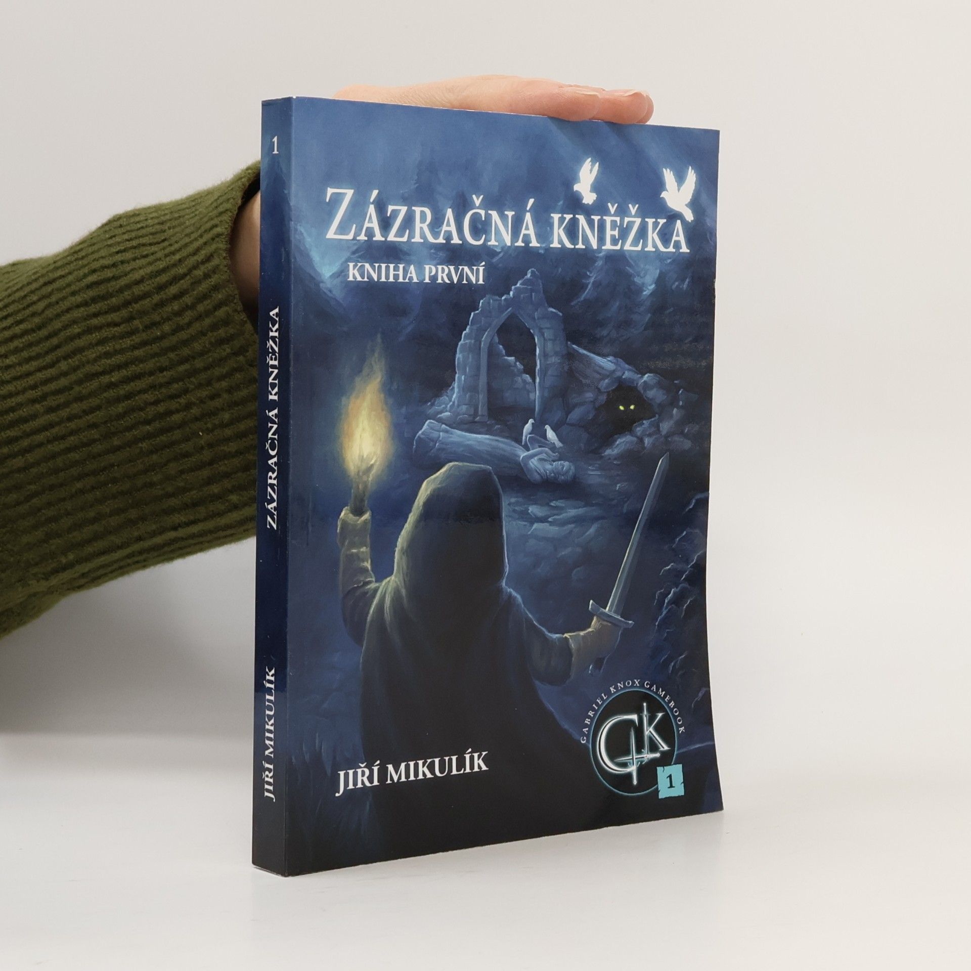 Jiří Mikulík Gabriel Knox Gamebook. Zázračná kněžka 1