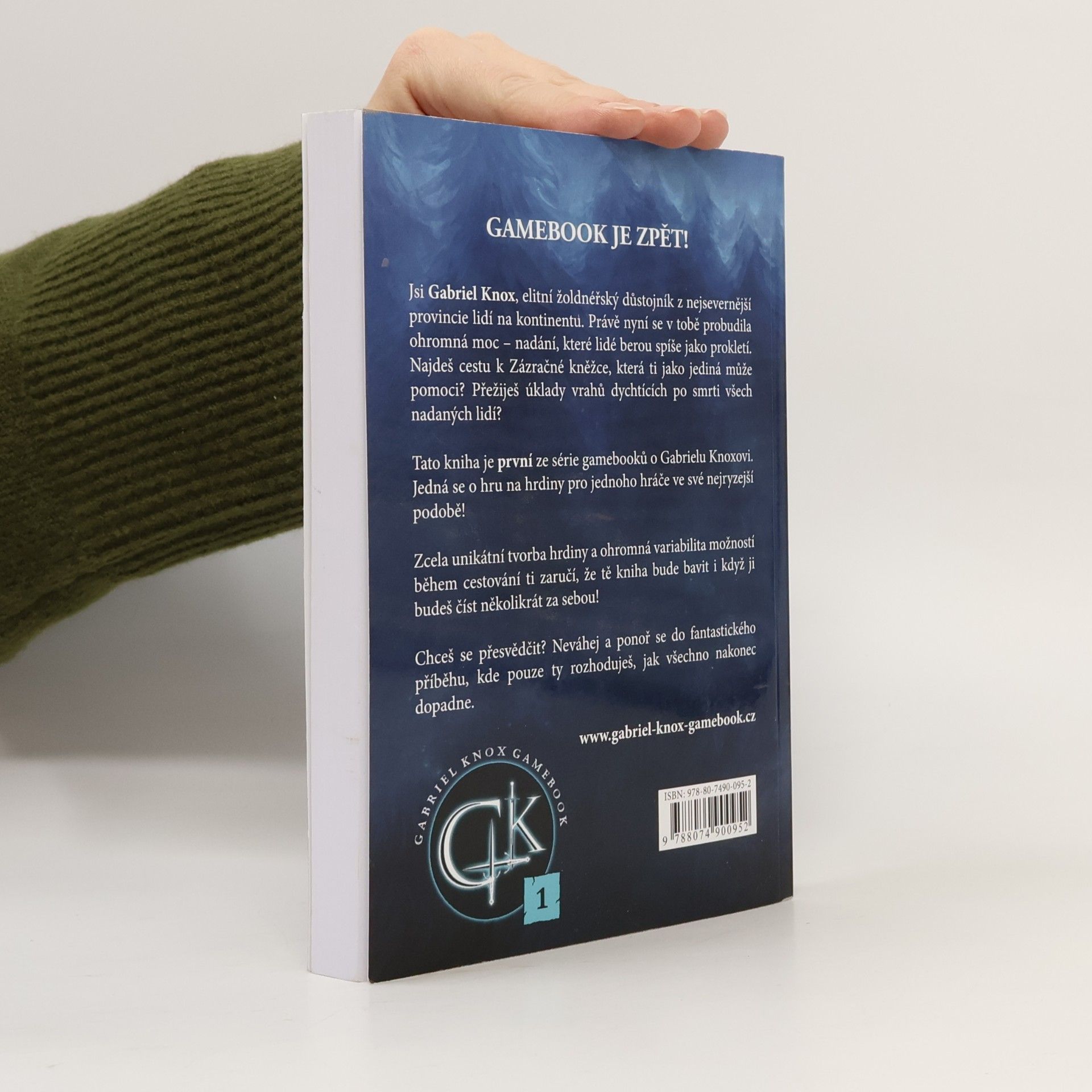 Jiří Mikulík Gabriel Knox Gamebook. Zázračná kněžka 1