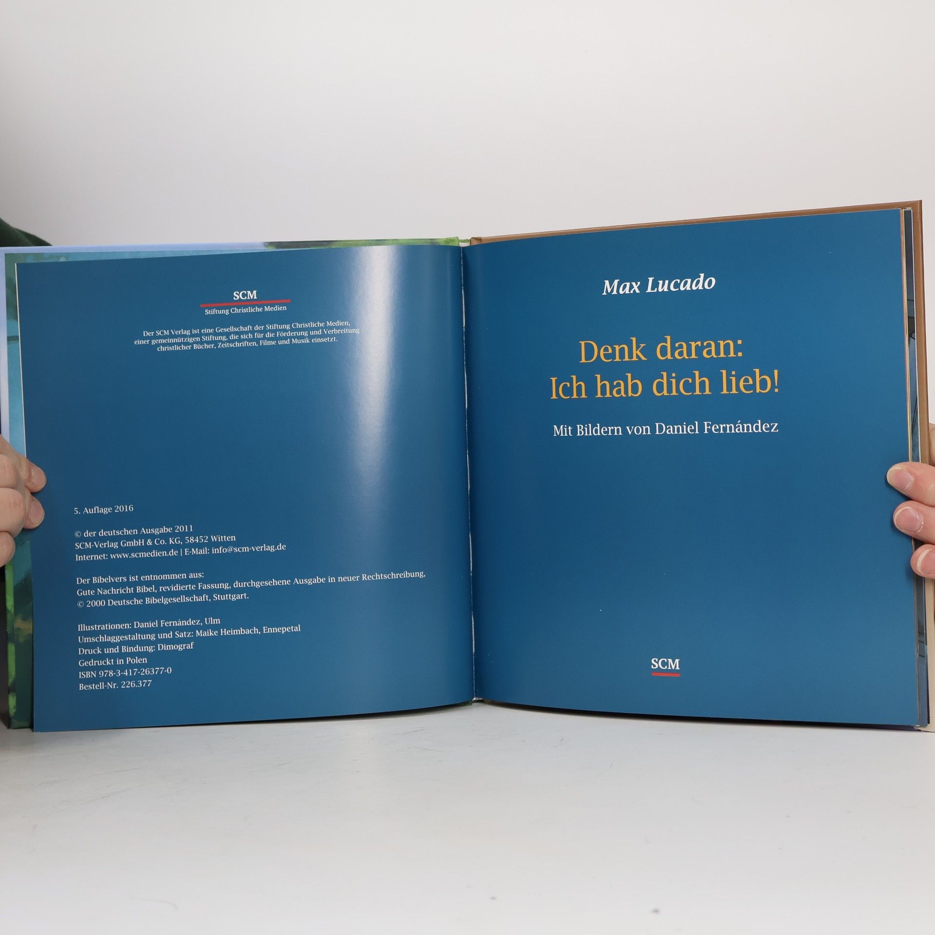 Max Lucado Denk daran: Ich hab dich lieb!