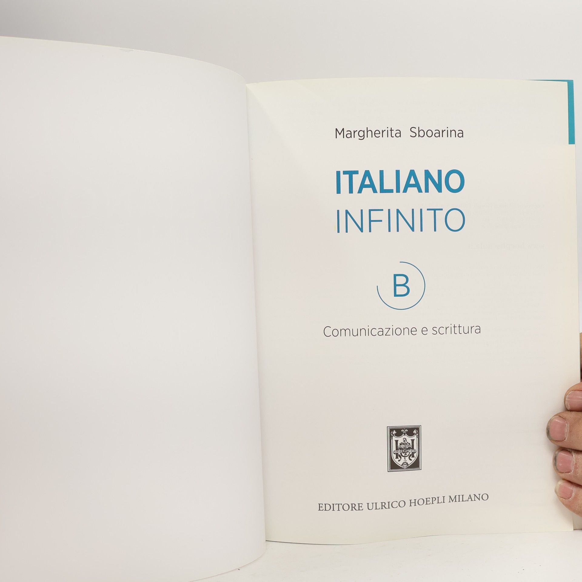 Margherita Sboarina Italiano infinito