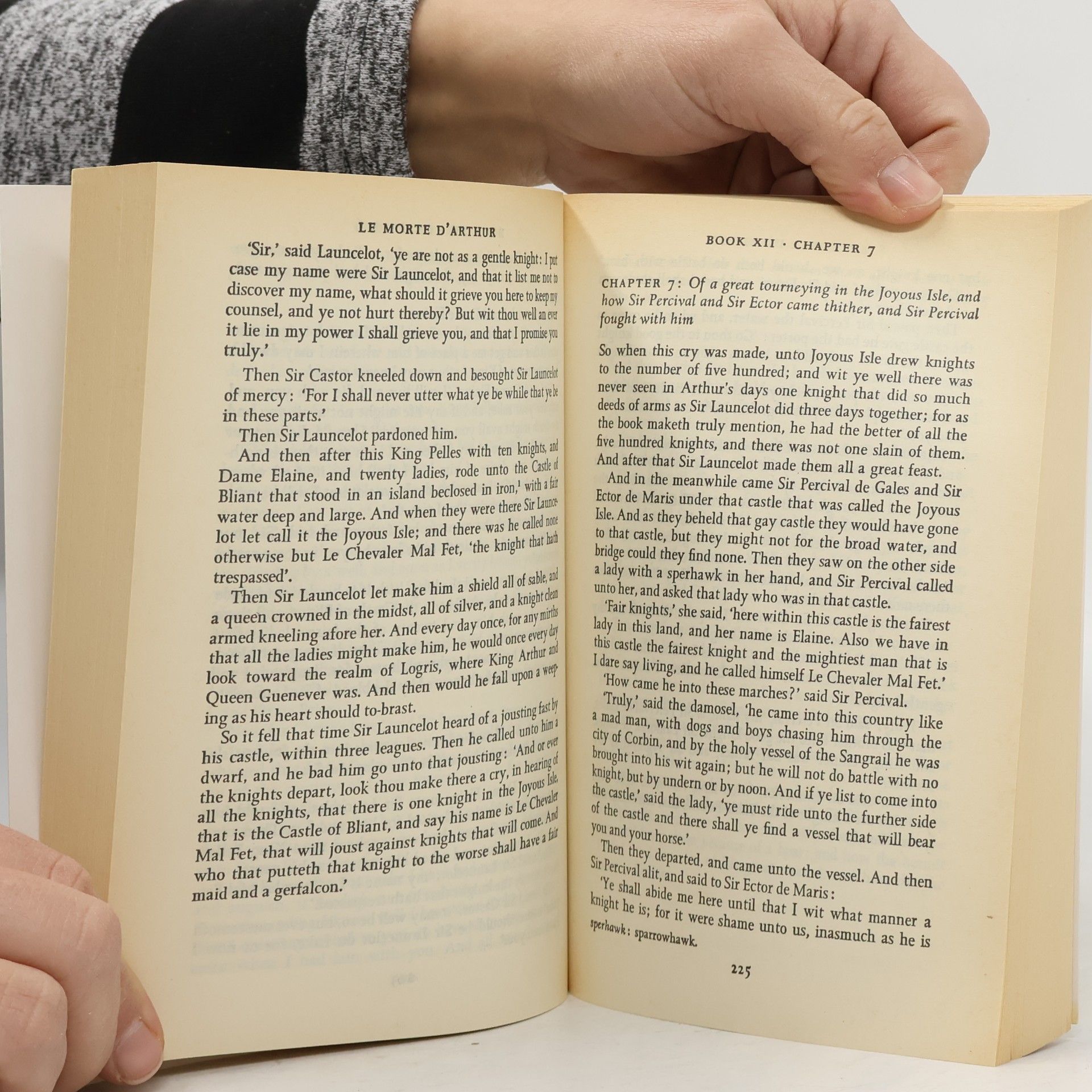 Thomas Malory Le morte d'Arthur, Volume II.