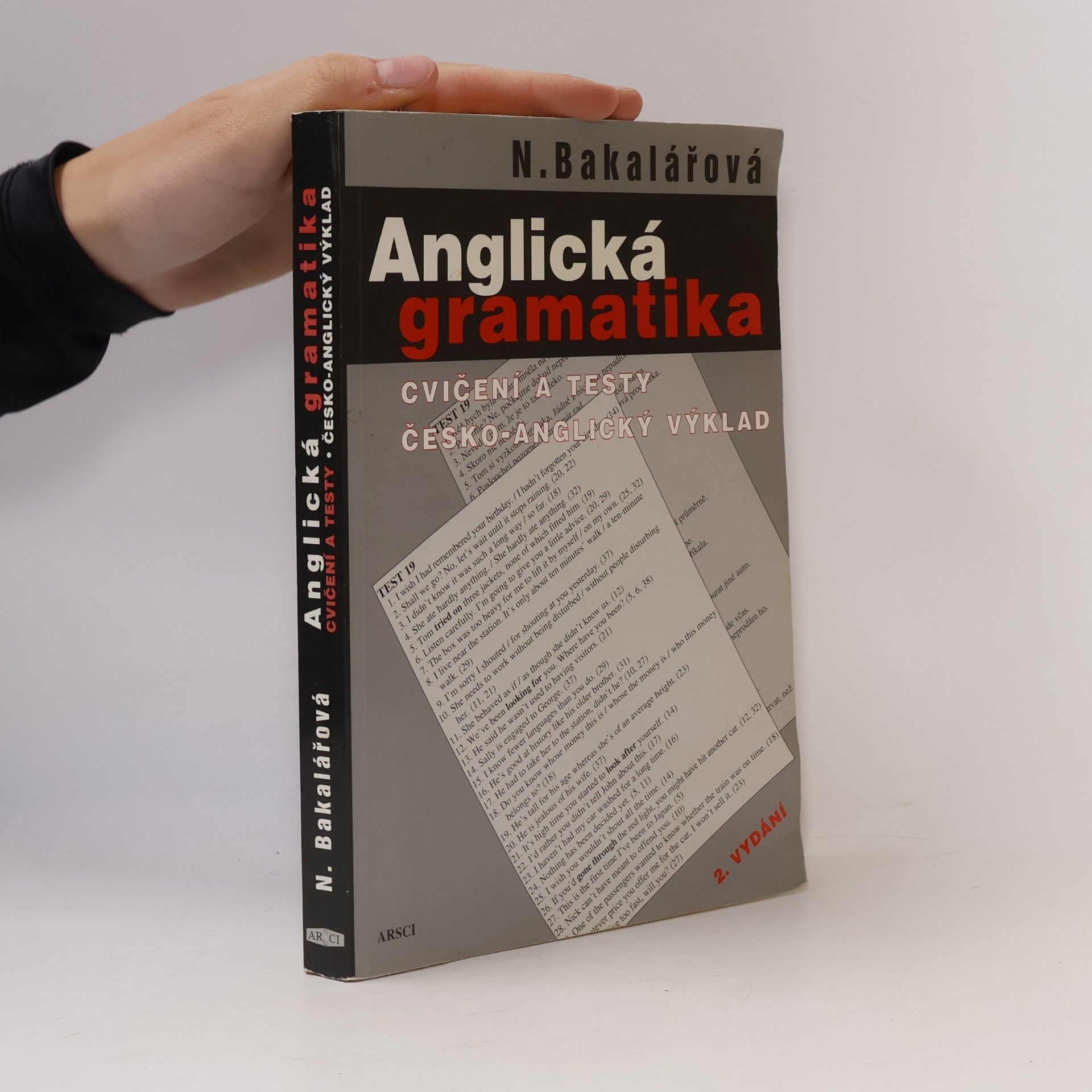 Anglická gramatika. Cvičení a testy. Česko-anglický výklad