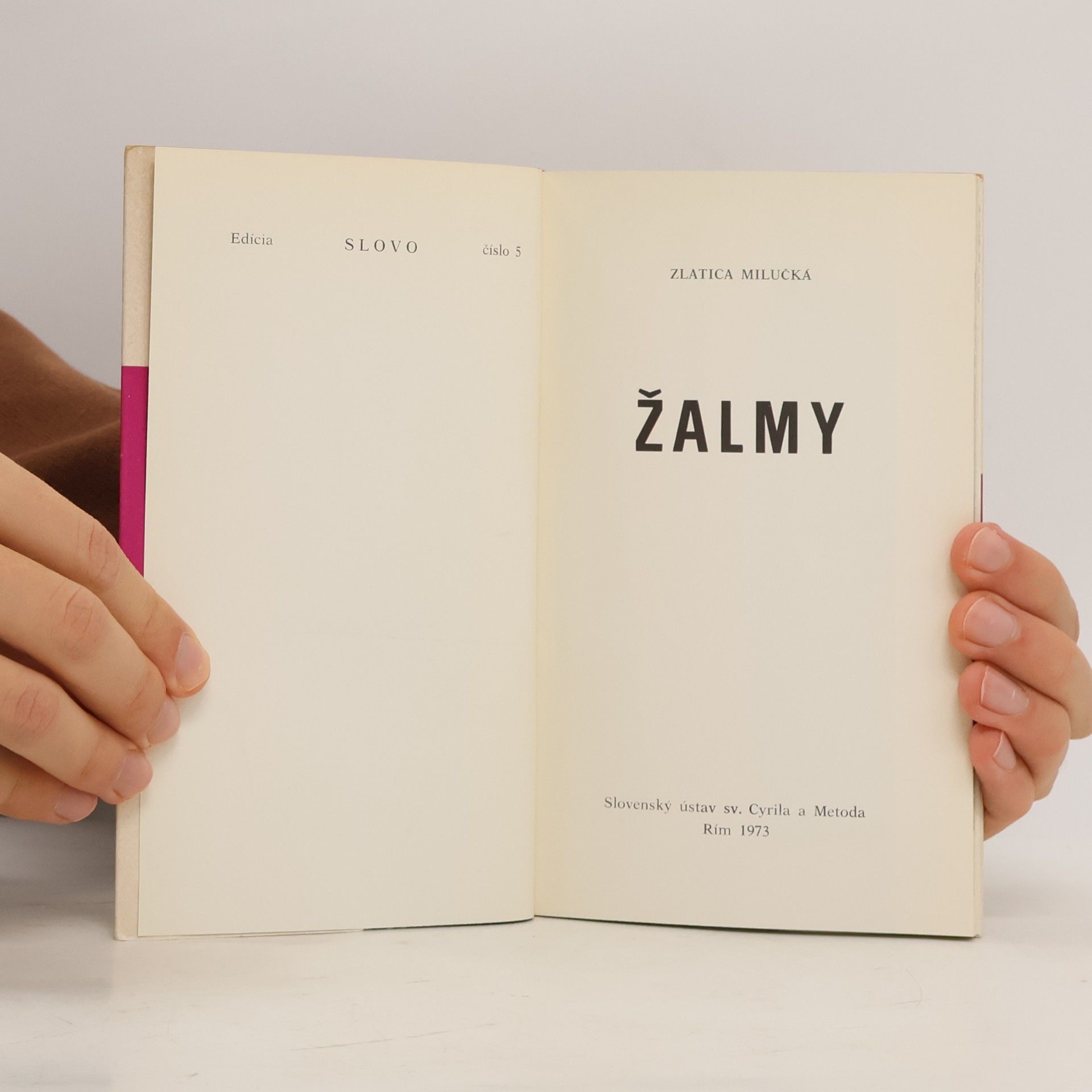 Zlatica Milučká Žalmy