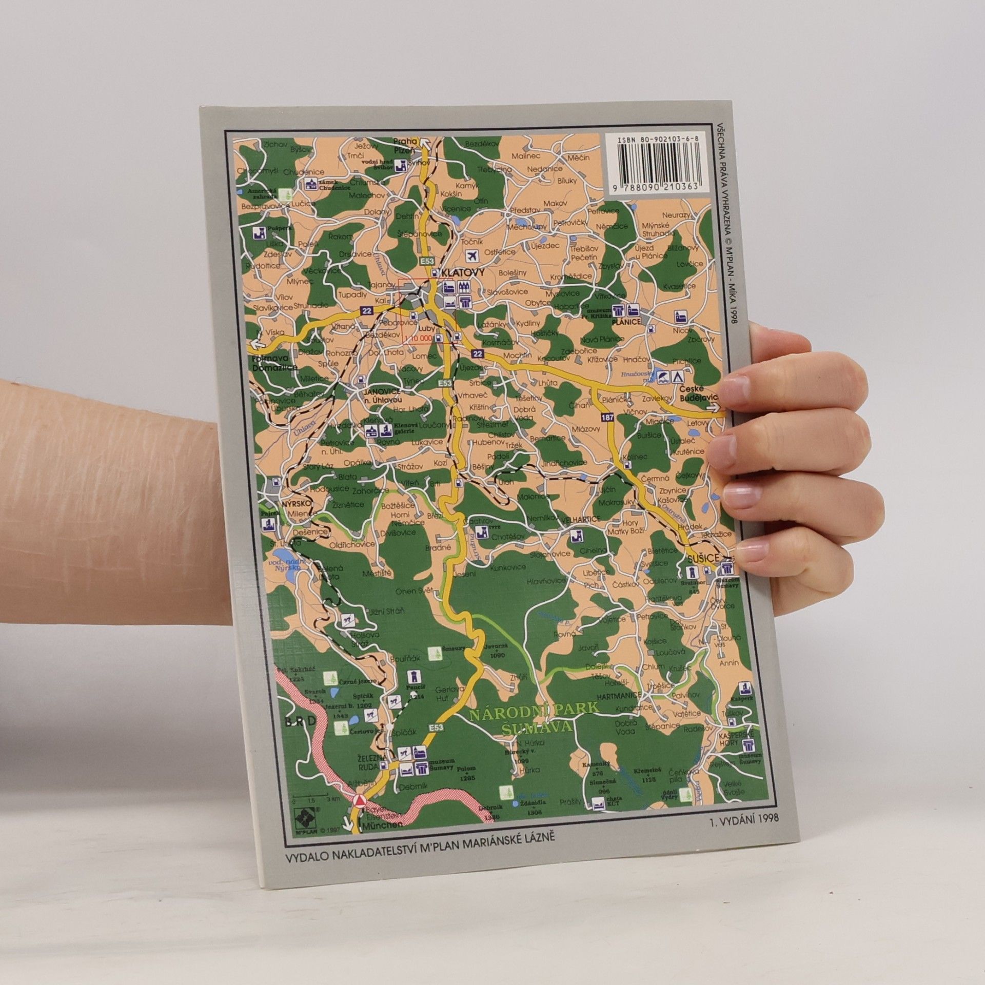 Various authors Klatovy. Panoramatická mapa. Průvodce městem