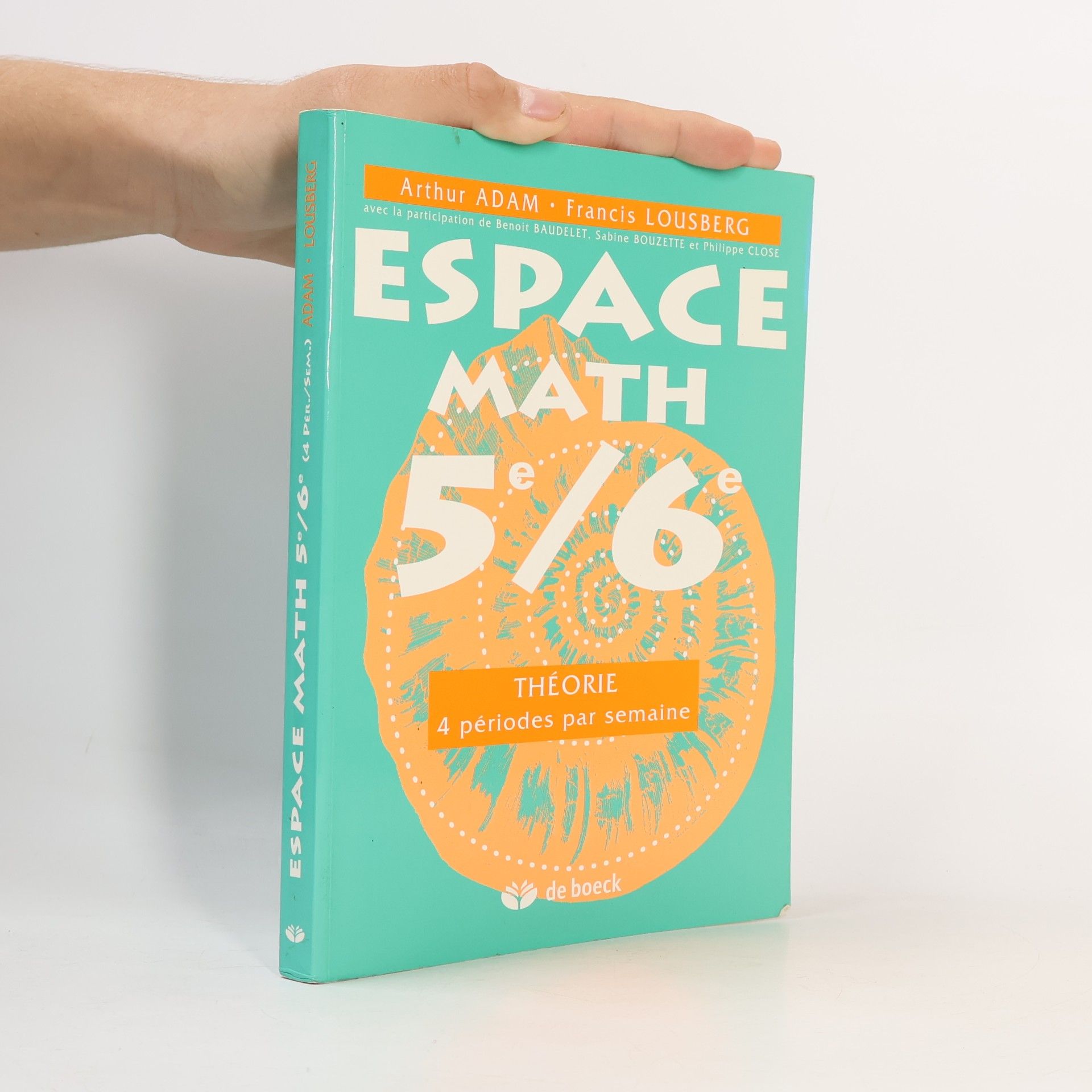 Espace Math. 5e/6e 4h/Sem. Manuel