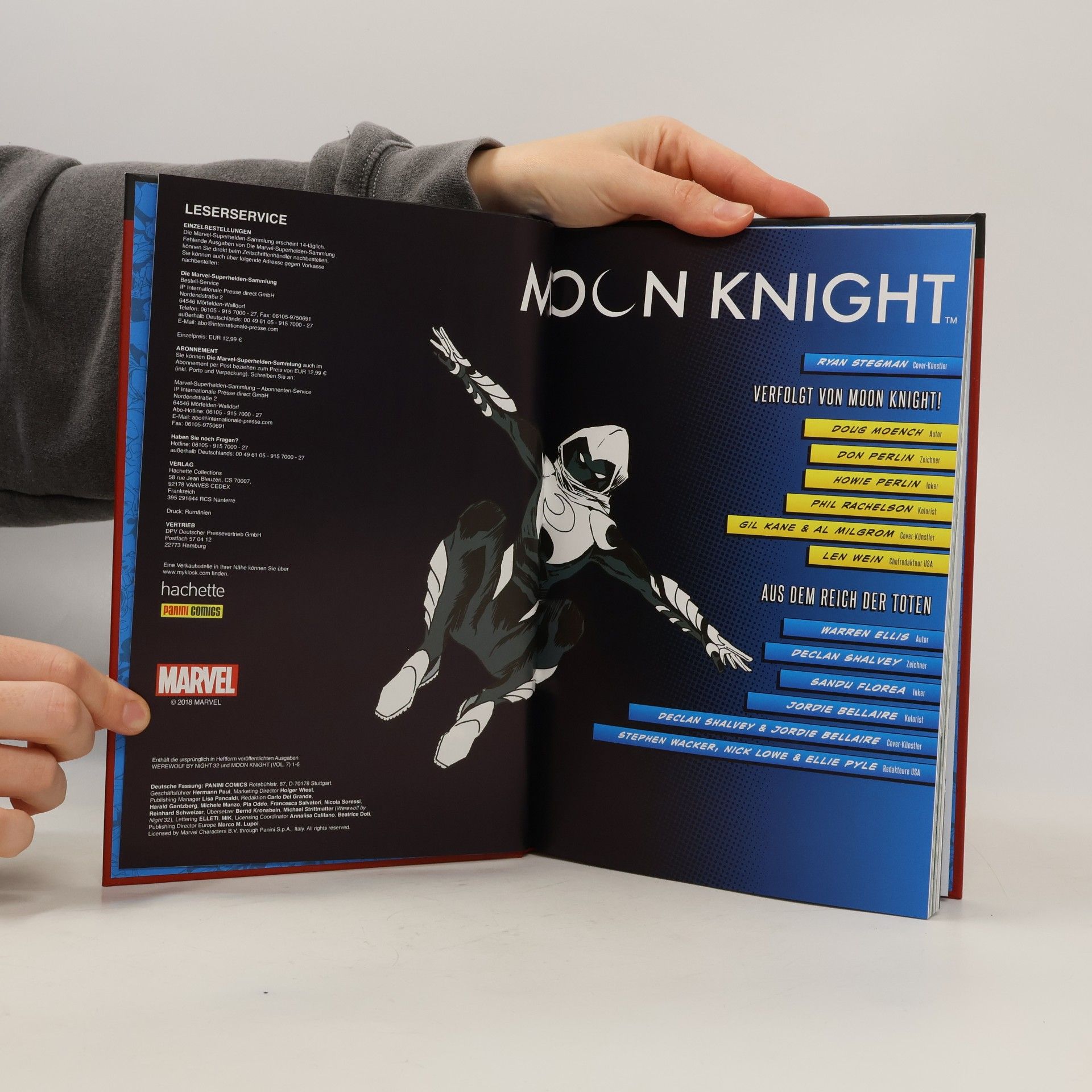 Kolektiv autorů Marvel. Die Superhelden-Sammlung 43. Moon Knight