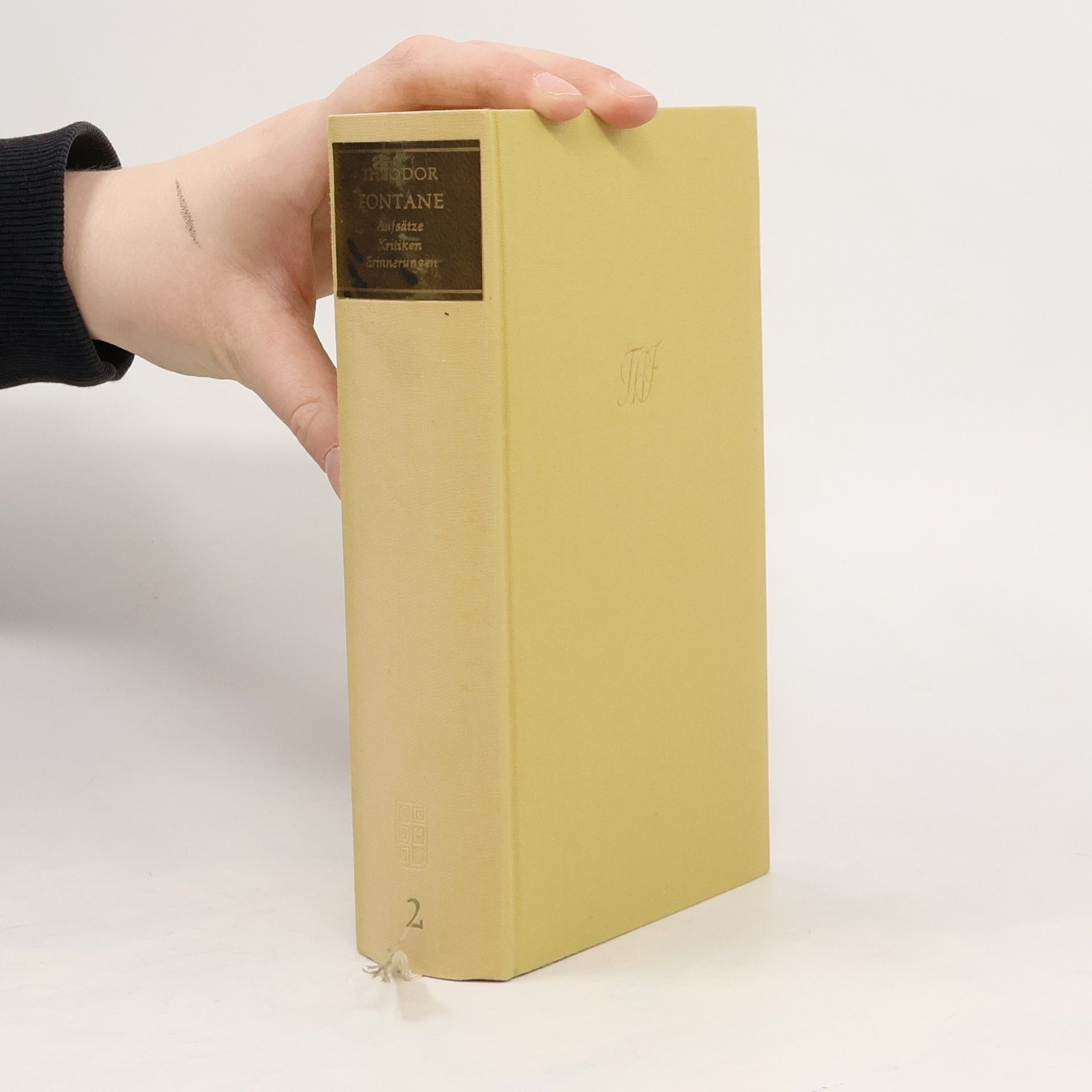 Theodor Fontane Werke, Schriften und Briefe 2