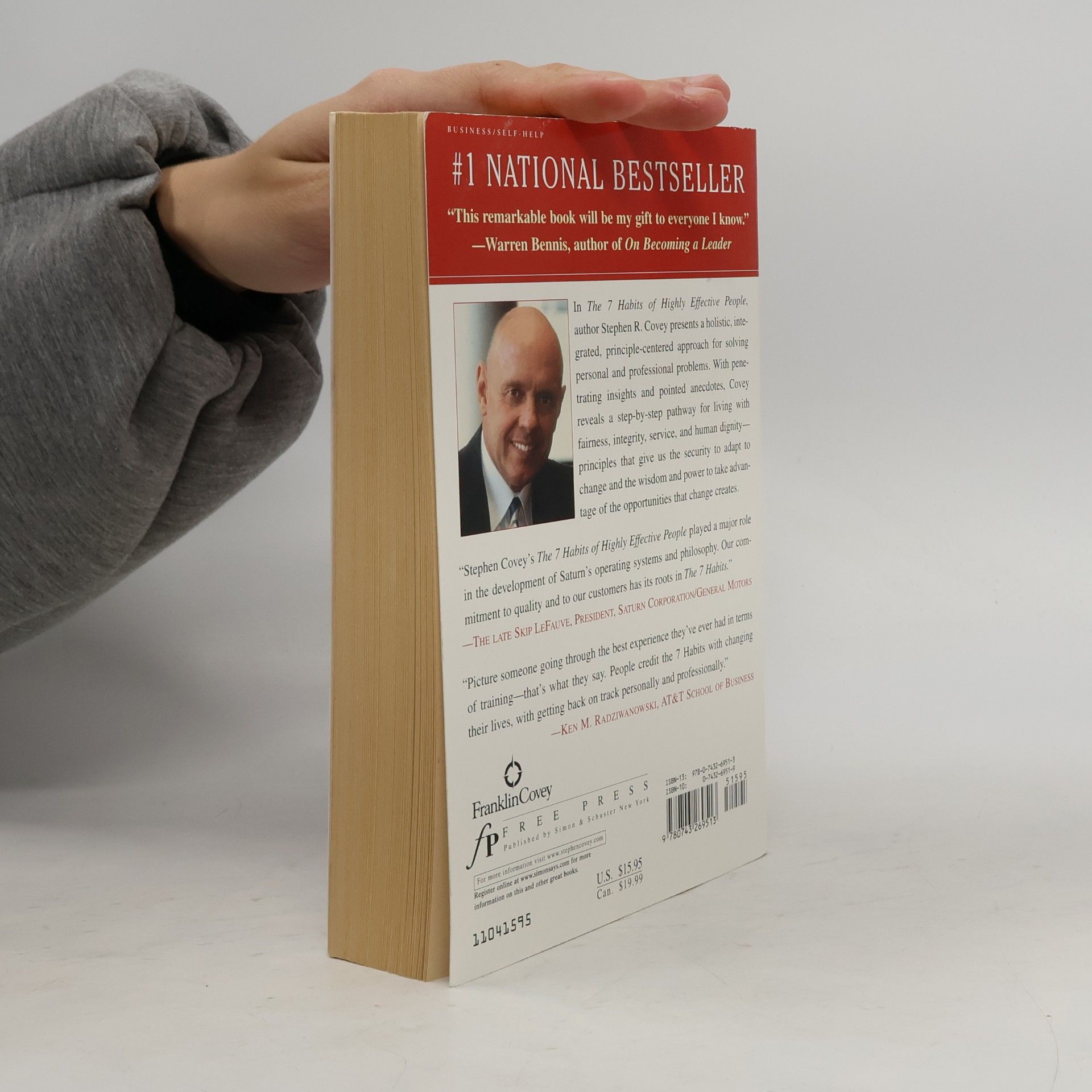 Stephen Covey The 7 habits of highly effective people: Restoring the character ethic