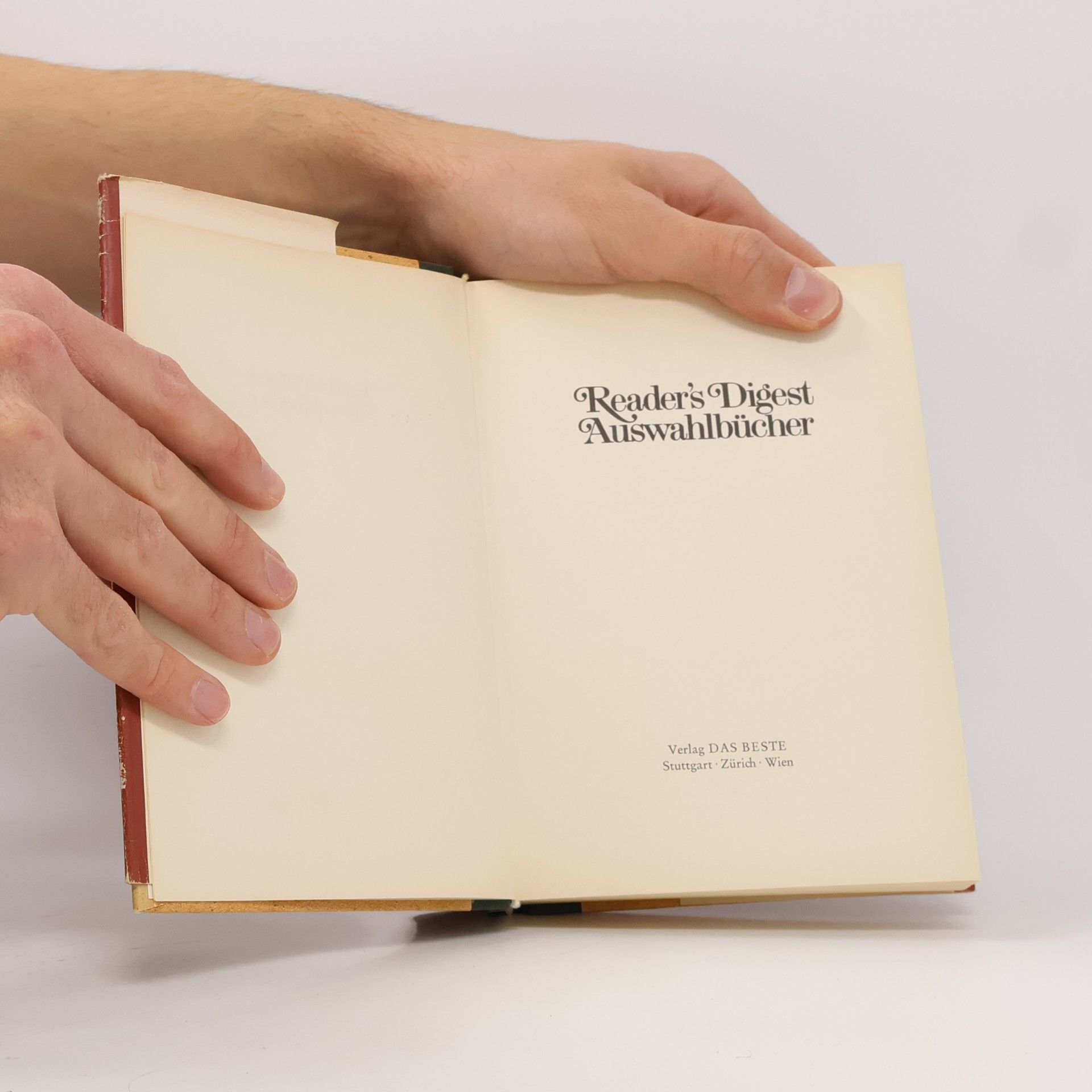 Morris West Reader's Digest Auswahlbücher