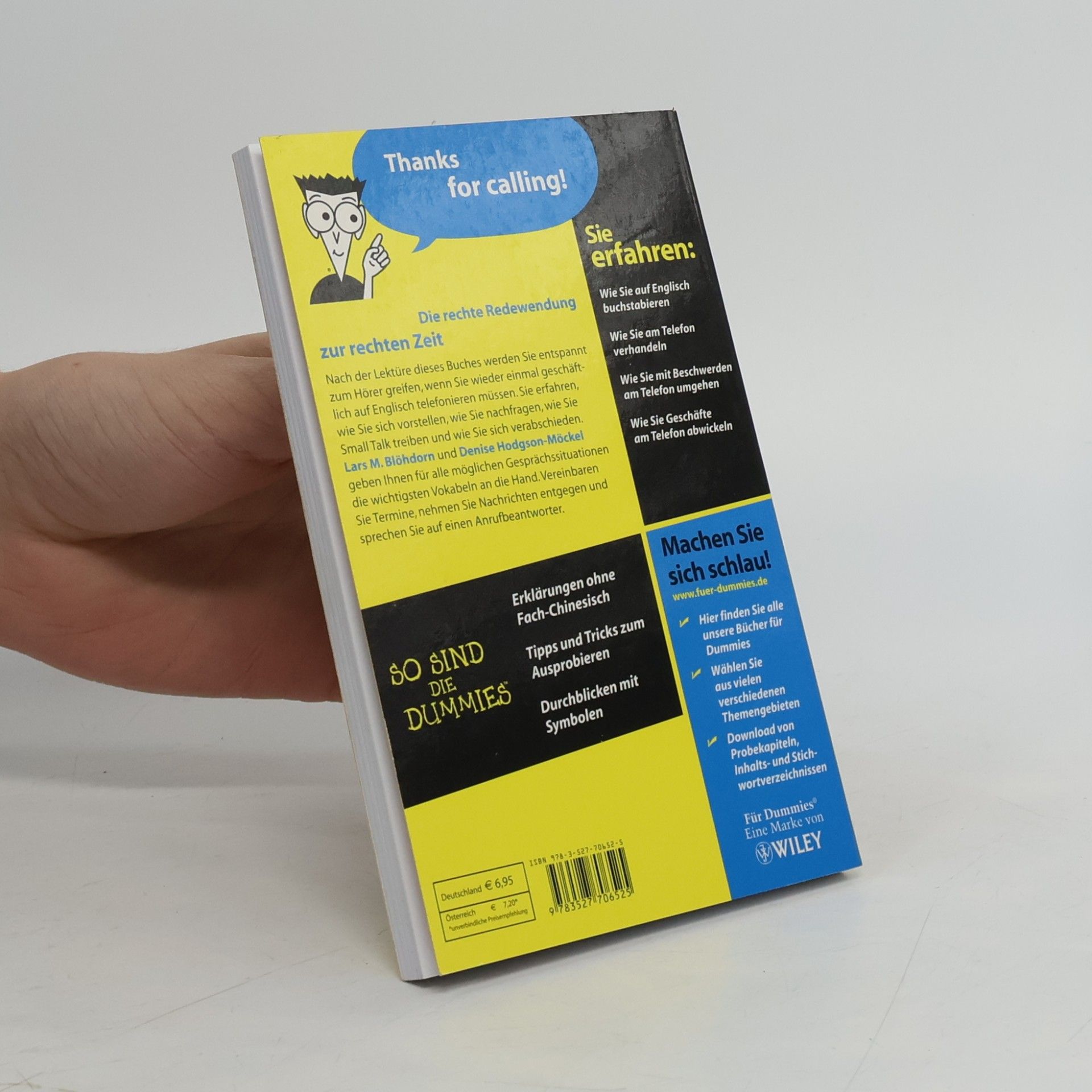 Lars M. Blühdorn Telefonieren auf Englisch für Dummies Das Pocketbuch