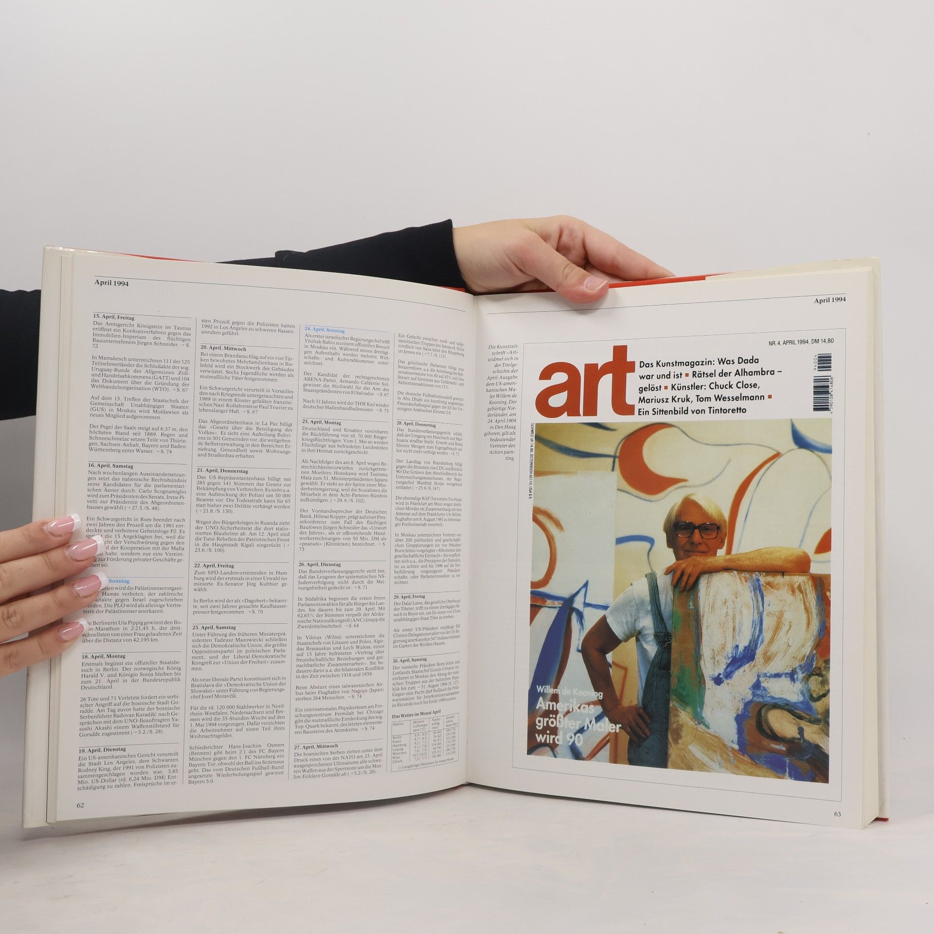 Ernst Christian Schütt Chronik 1994