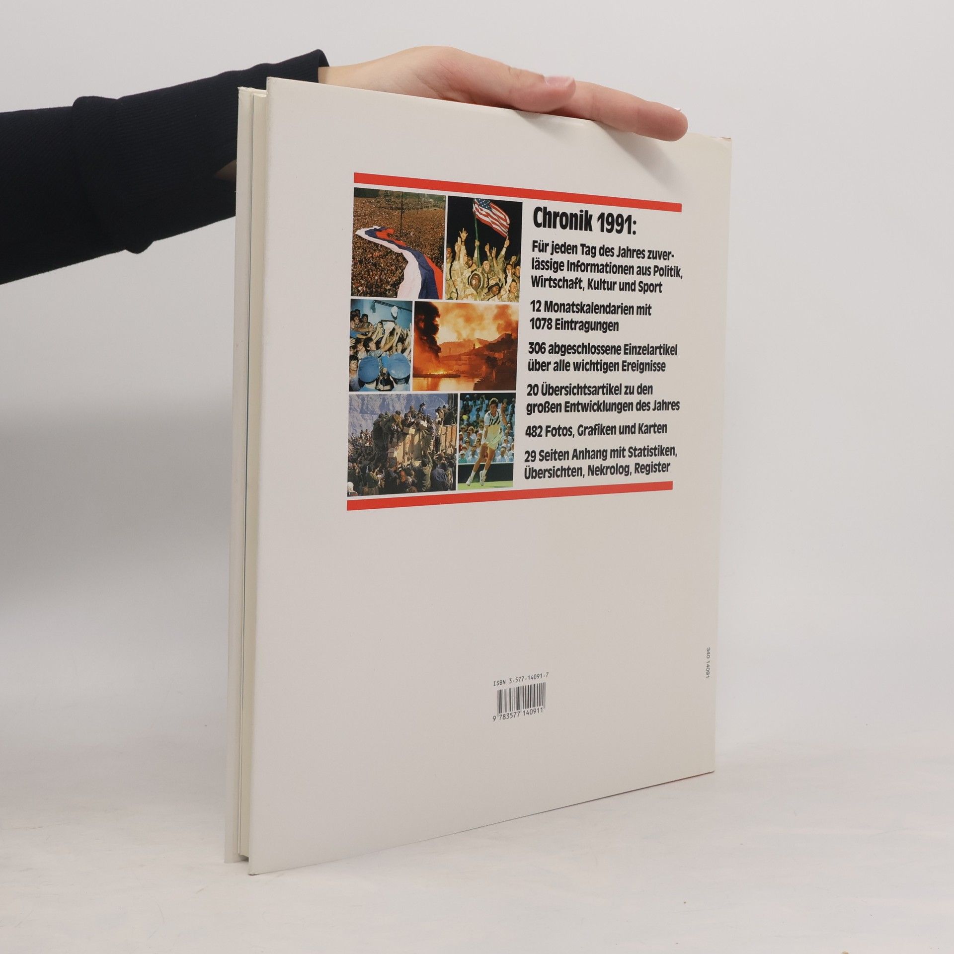 Ernst Christian Schütt Chronik / Bibliothek des 20. Jahrhunderts - 1991: Chronik 1991