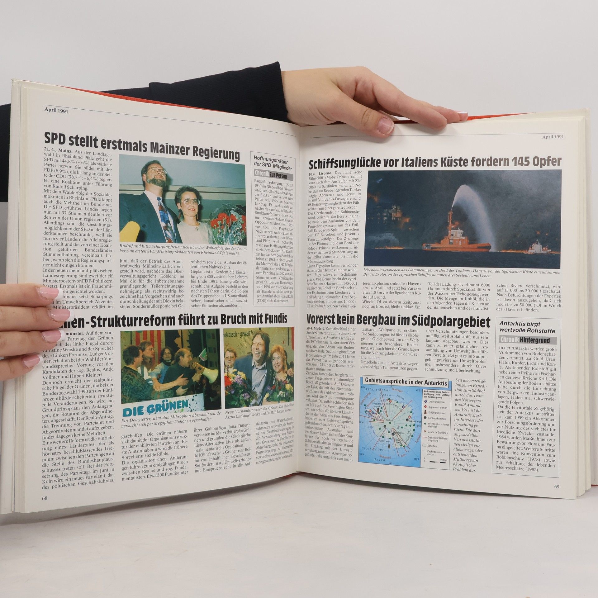 Ernst Christian Schütt Chronik / Bibliothek des 20. Jahrhunderts - 1991: Chronik 1991