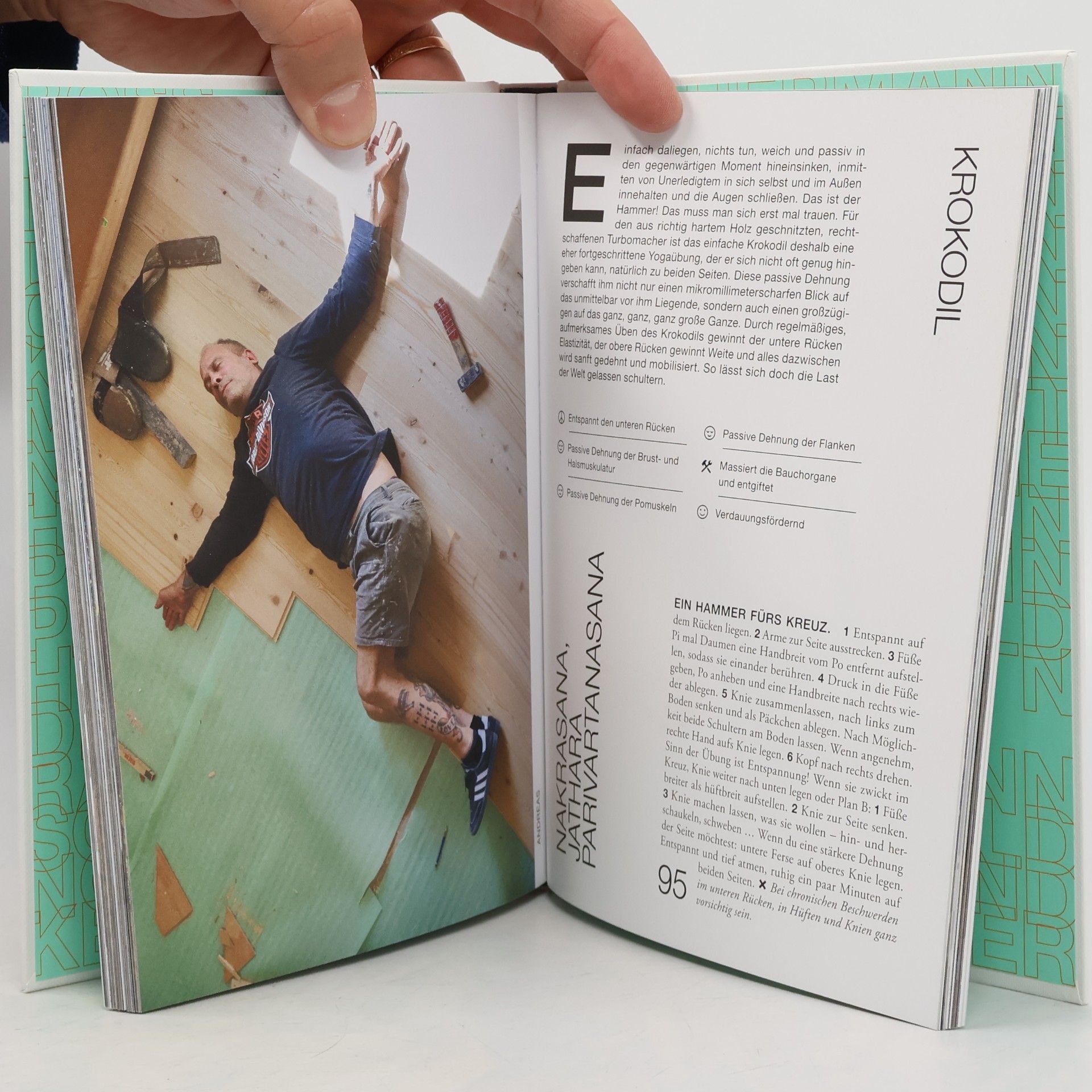Judith Stoletzky Mann macht Yoga