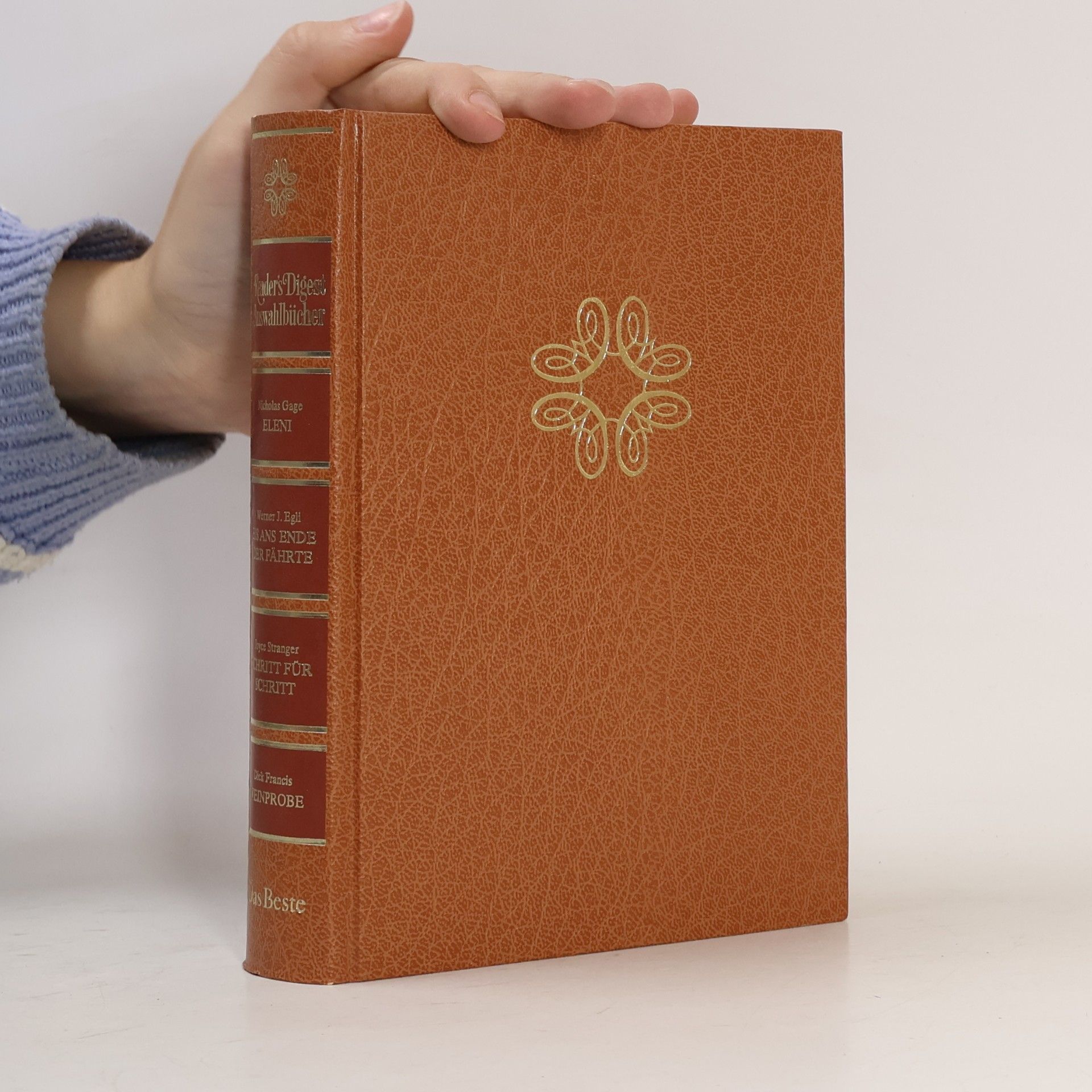 Kolektív autorov Reader's Digest Auswahlbücher: Enleni; Bis ans ende der Fährte; Schritt für Schritt; Weinprobe