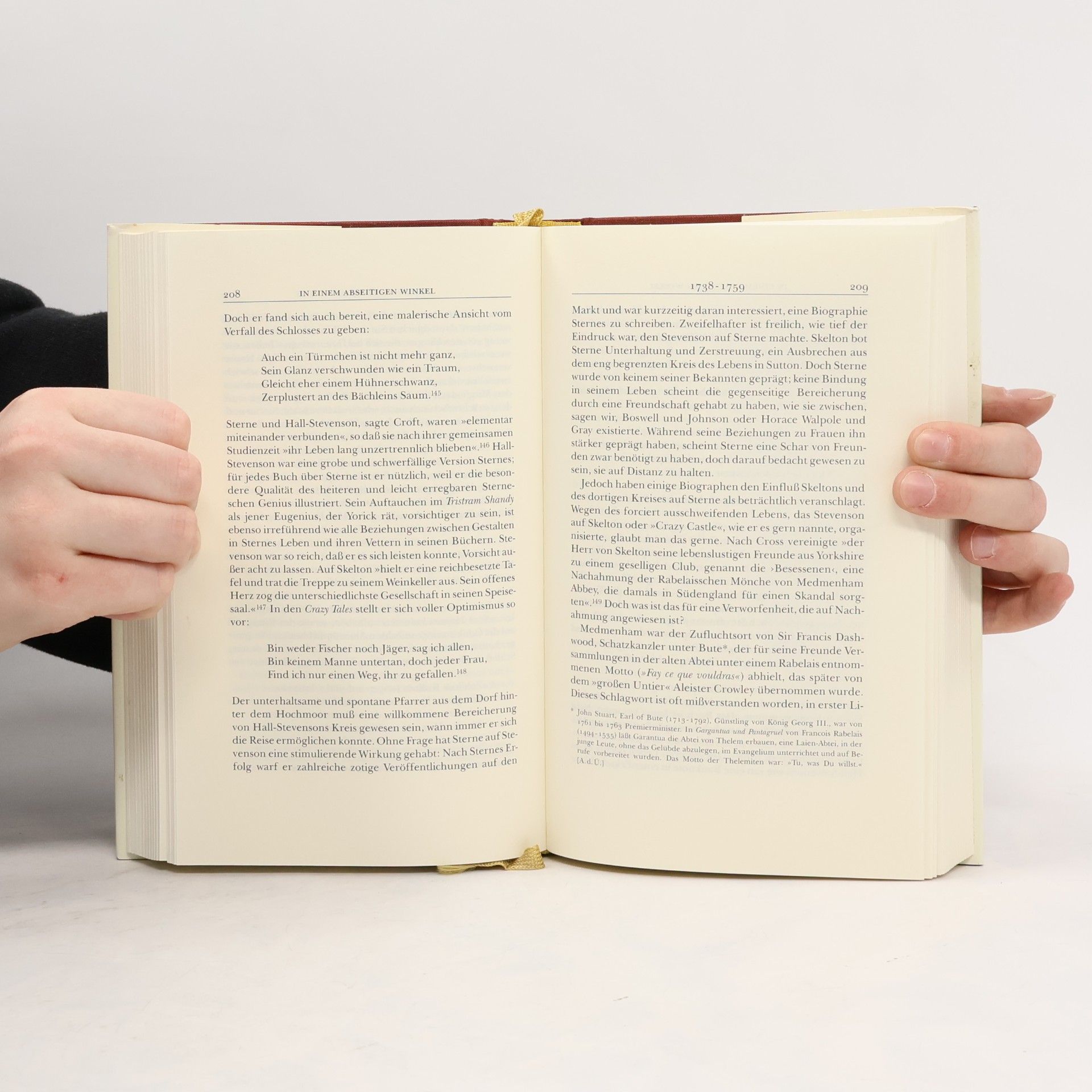 David Thomson Laurence Sterne