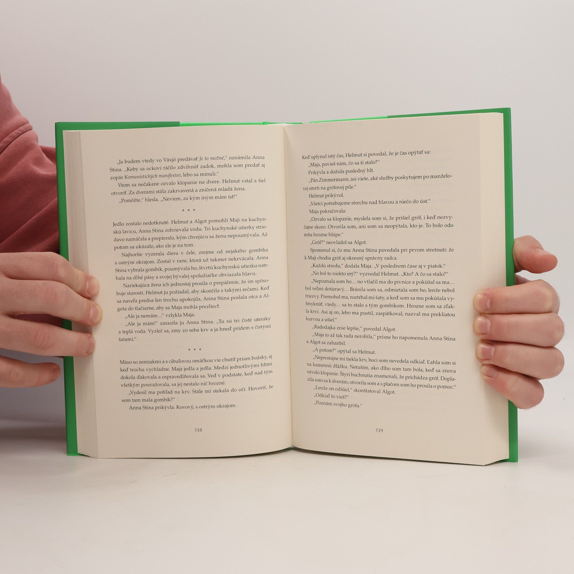 Jonas Jonasson Algot, Anna Stina a požehnaná pálenka