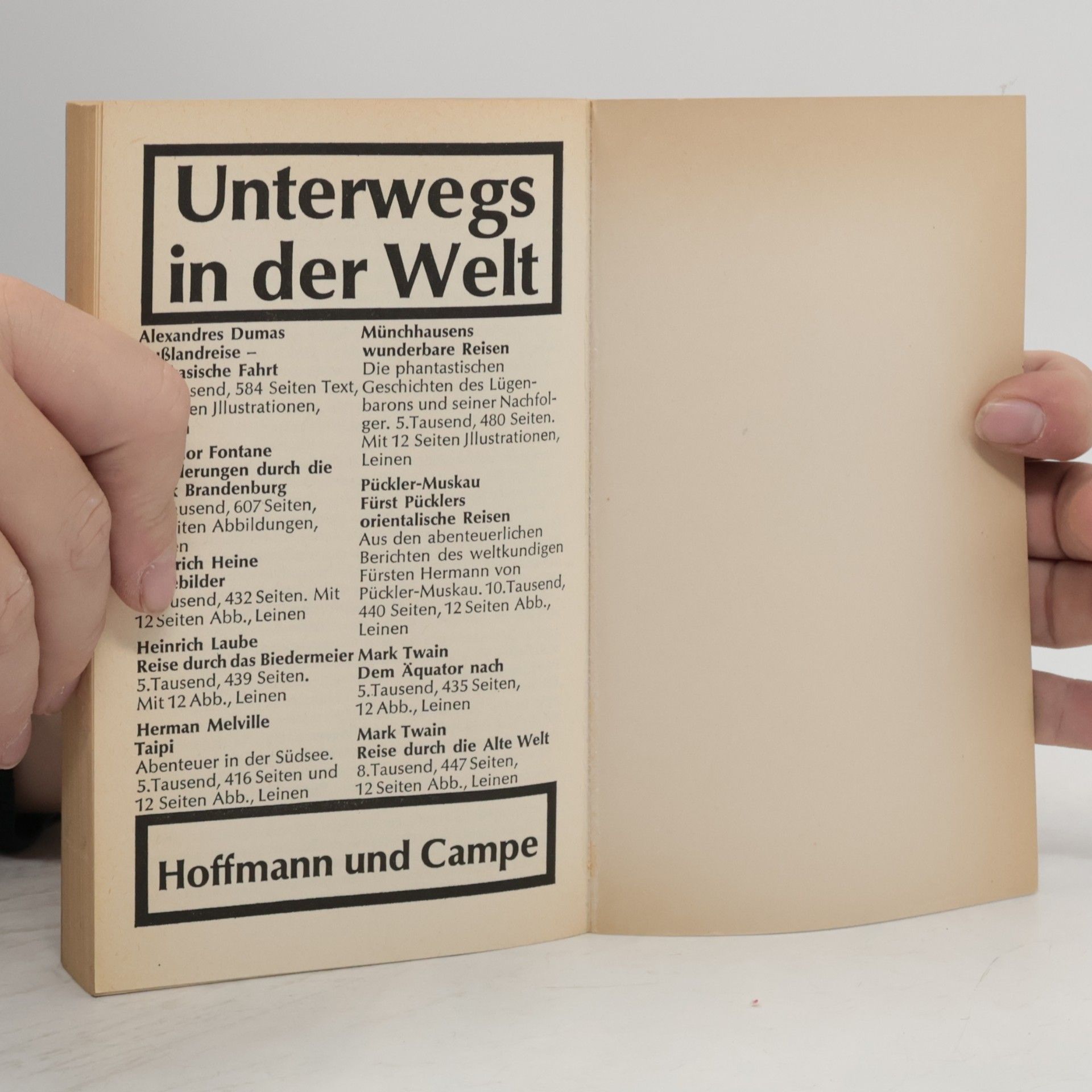 Gottfried August Bürger Münchhausens wunderbare Reisen