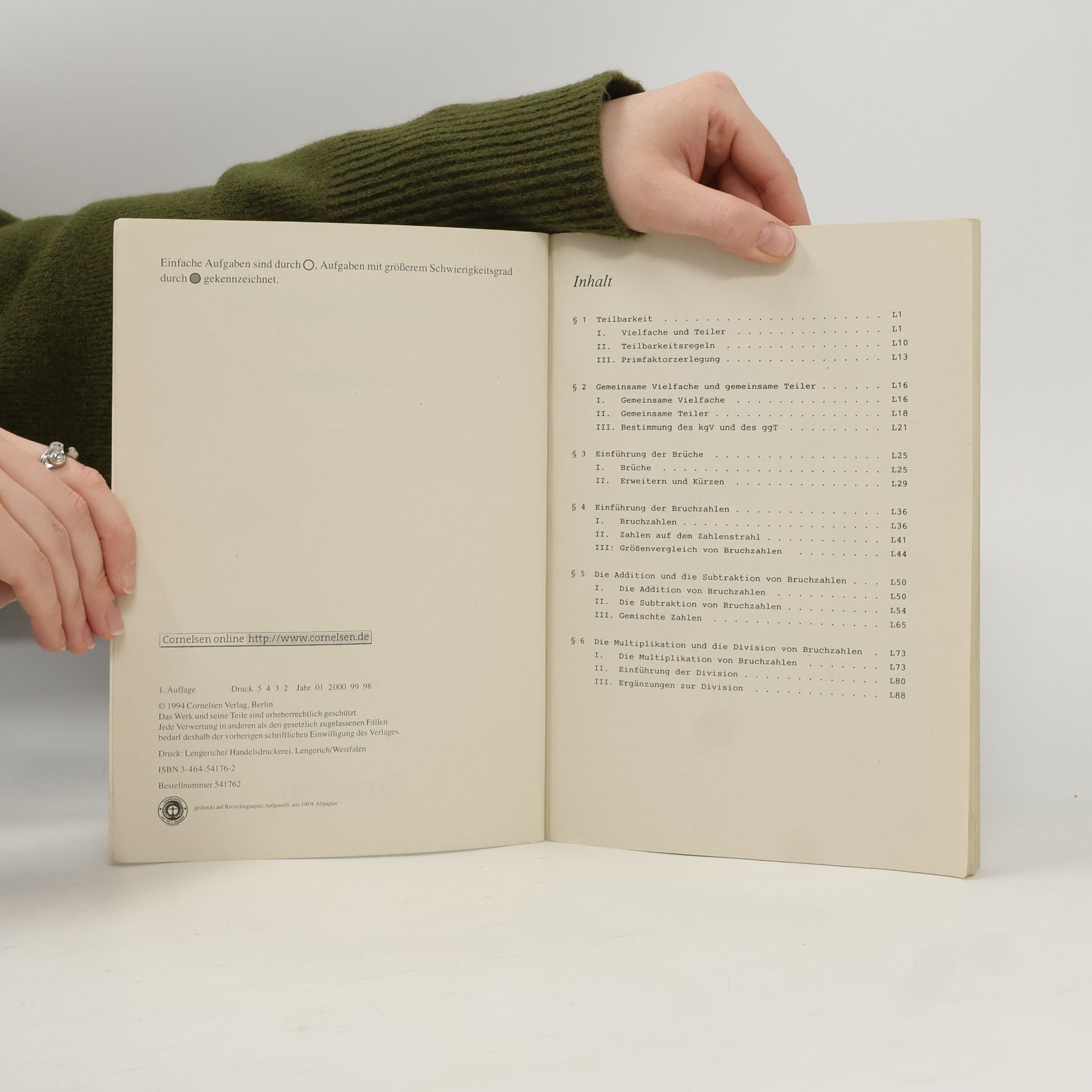 Kolektiv autorů Mathematik 6. Schuljahr