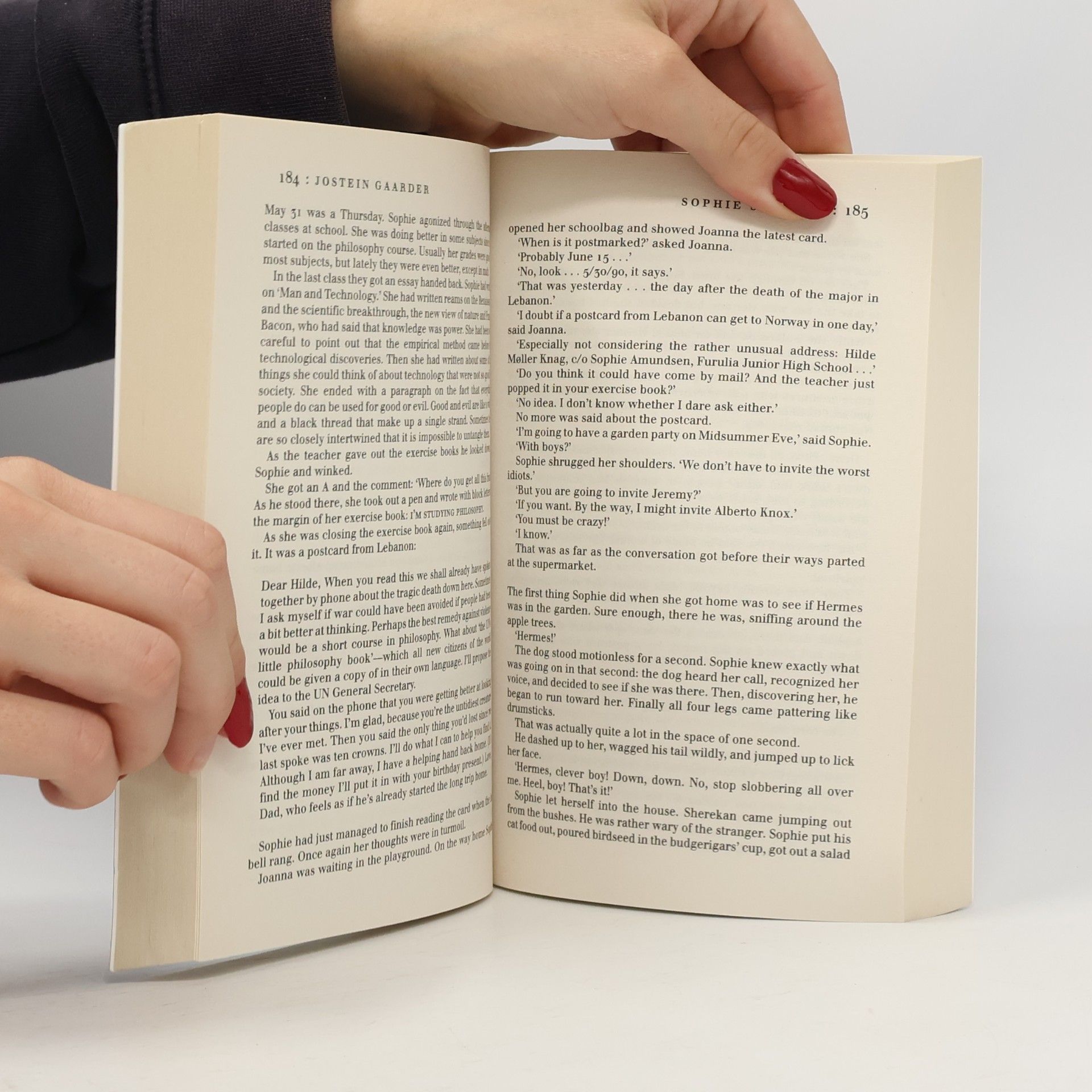 Jostein Gaarder Sophie's World
