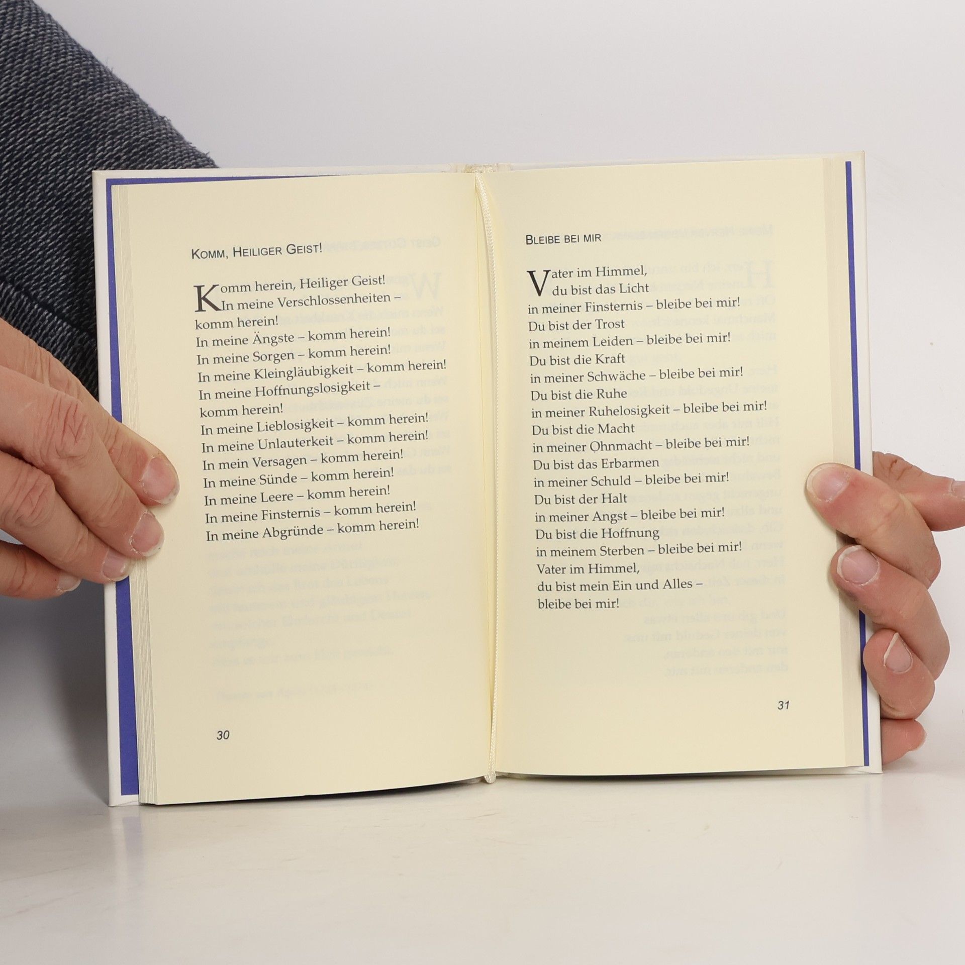Reinhard Abeln Meine Not ist dir vertraut