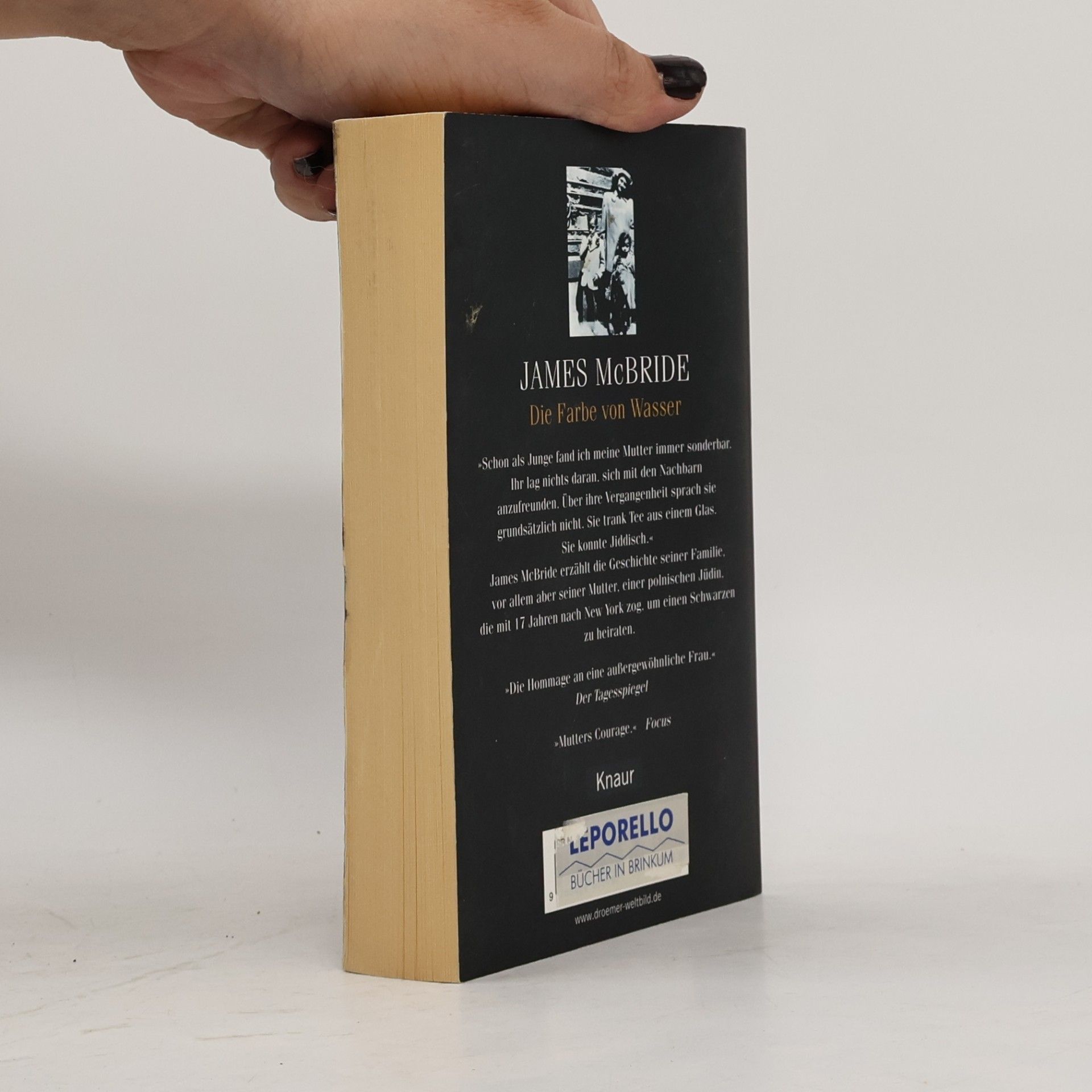 James McBride Die Farbe von Wasser