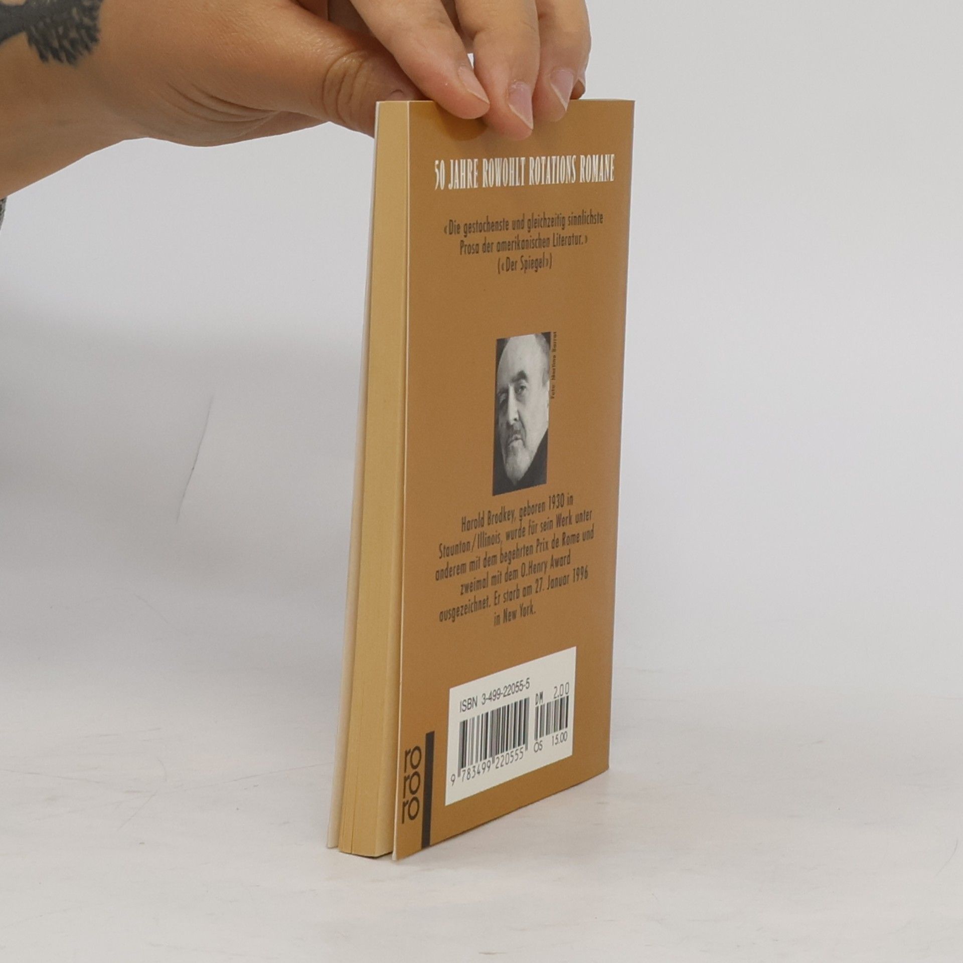 Harold Brodkey Der verschwenderische Träumer