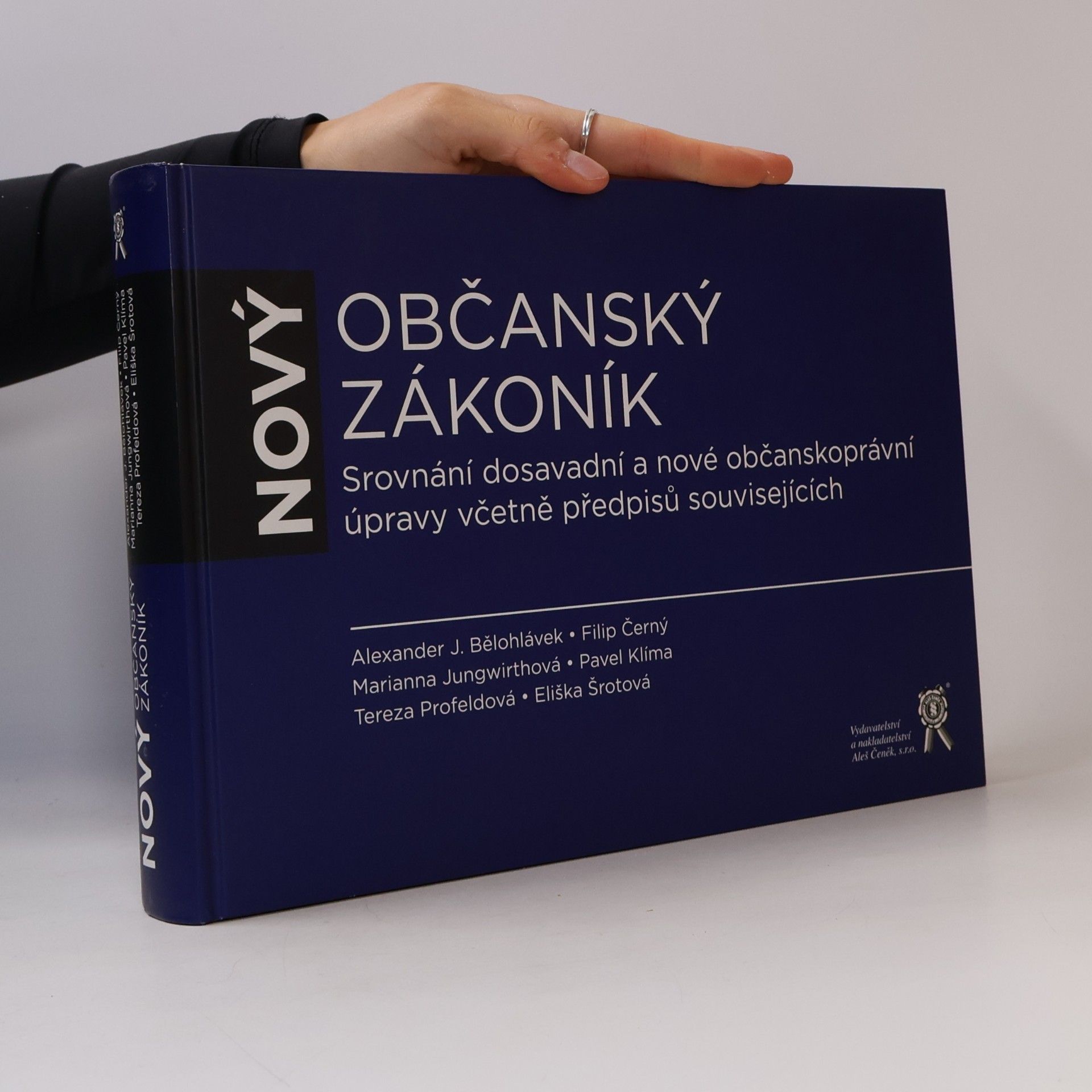 Nový občanský zákoník : srovnání dosavadní a nové občanskoprávní úpravy včetně předpisů souvisejících