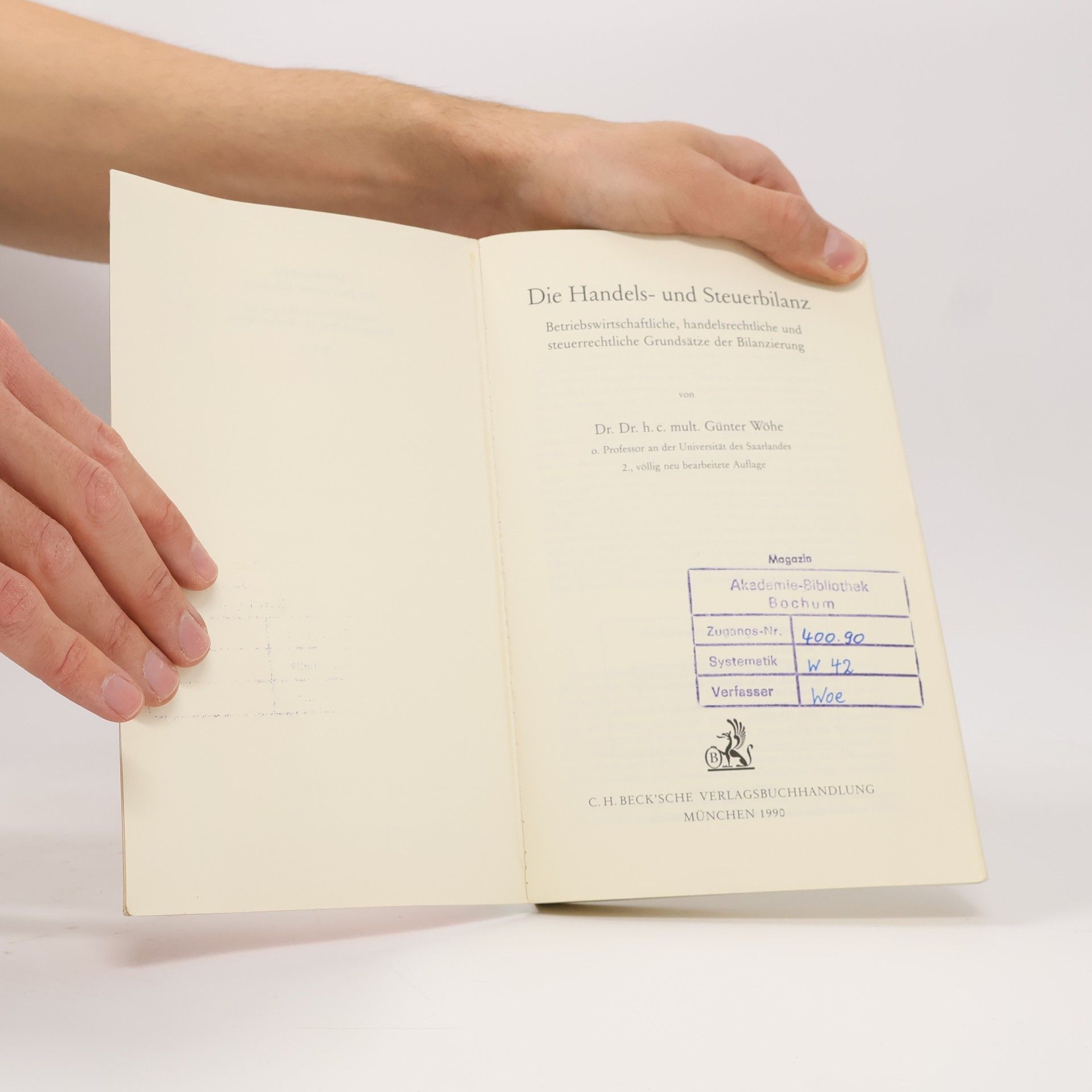 Günter Wöhe JuS-Schriftenreihe - 56: Die Handels- und Steuerbilanz - 2. Auflage