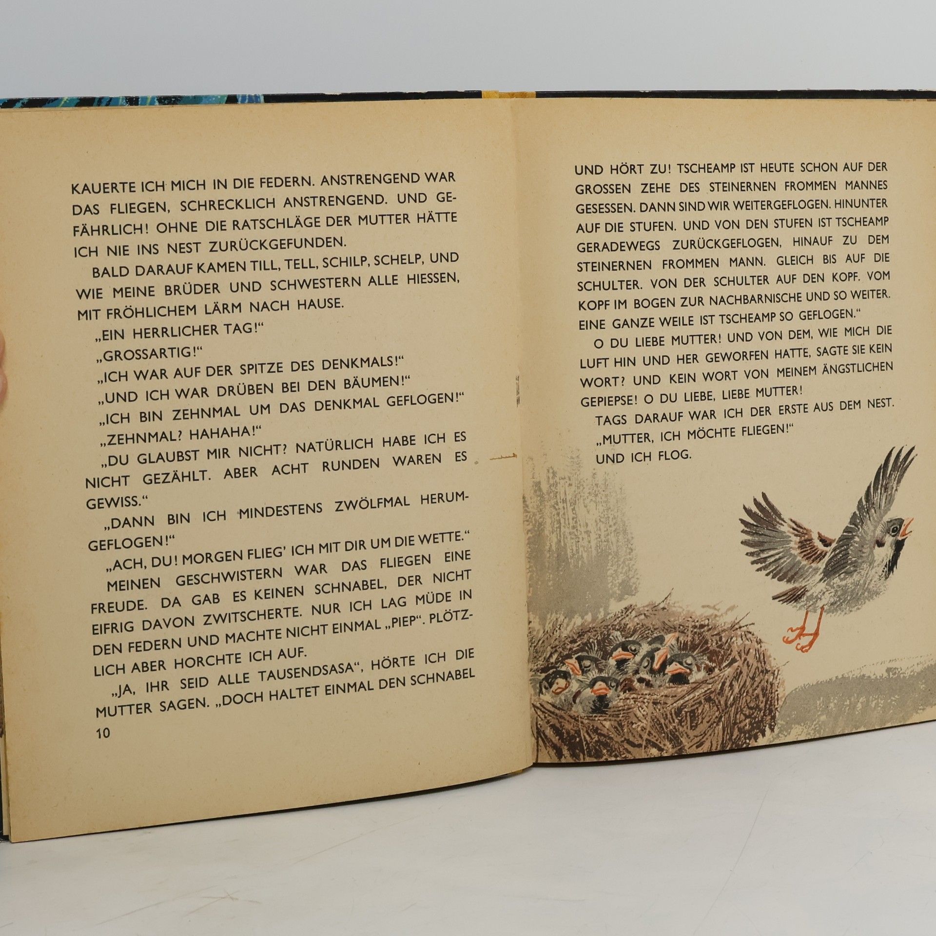 Walter Paul Kirsch Tscheamp der Spatz