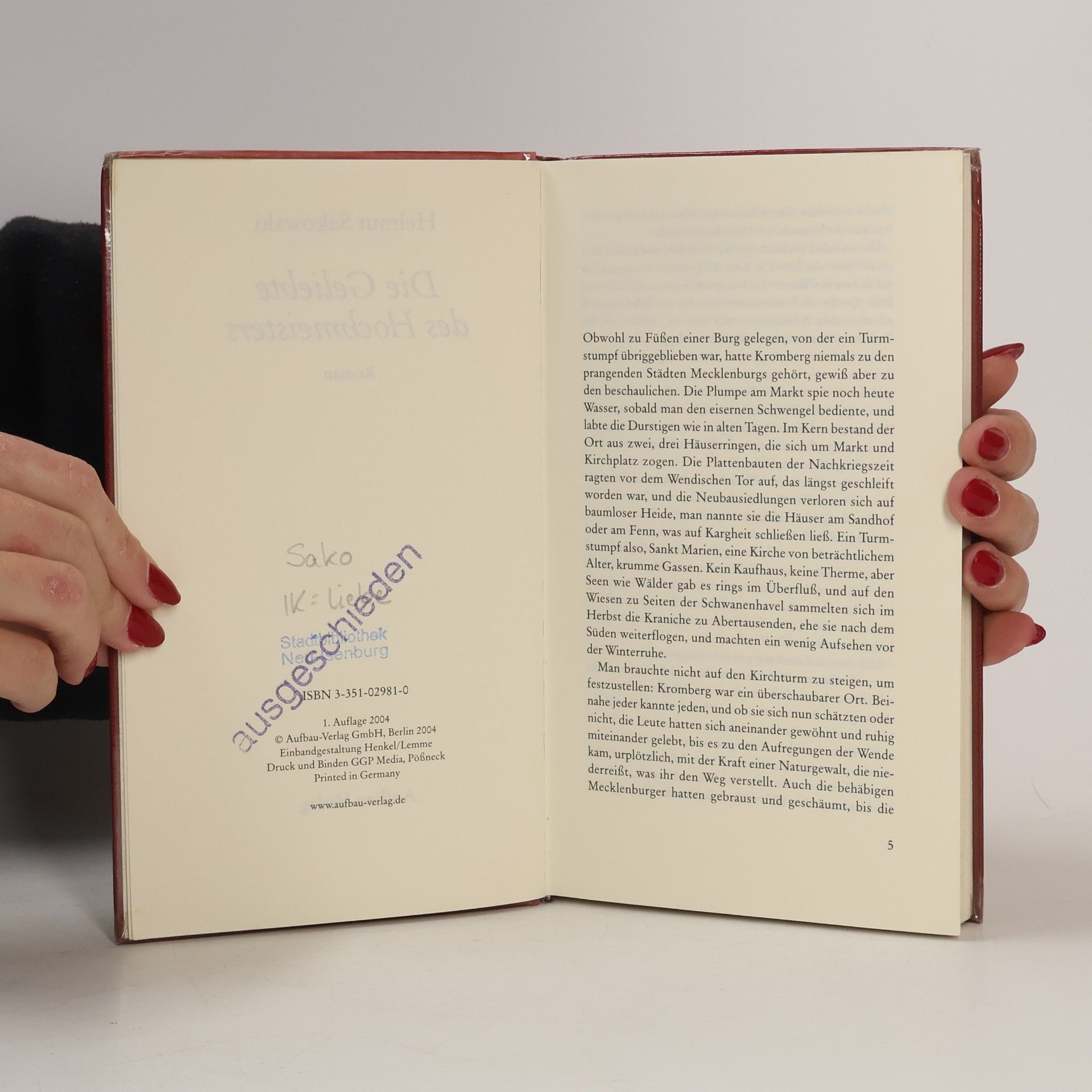 Helmut Sakowski Die Geliebte des Hochmeisters
