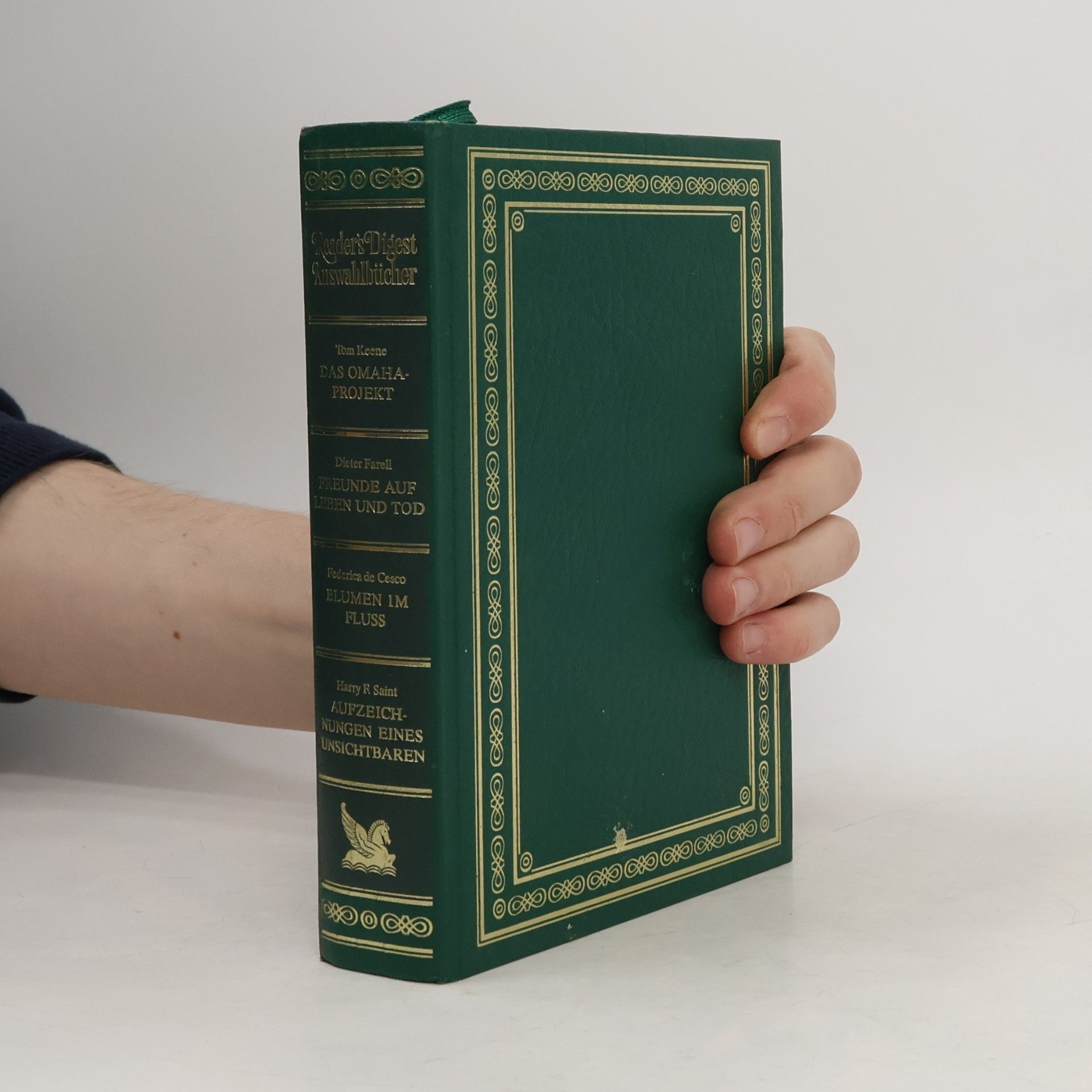Tom Keene Reader's Digest Auswahlbücher. Das Omaha-Projekt, Freunde auf Leben und Tod, Blumen im Fluss, Aufzeichnungen eines Unsichtbaren