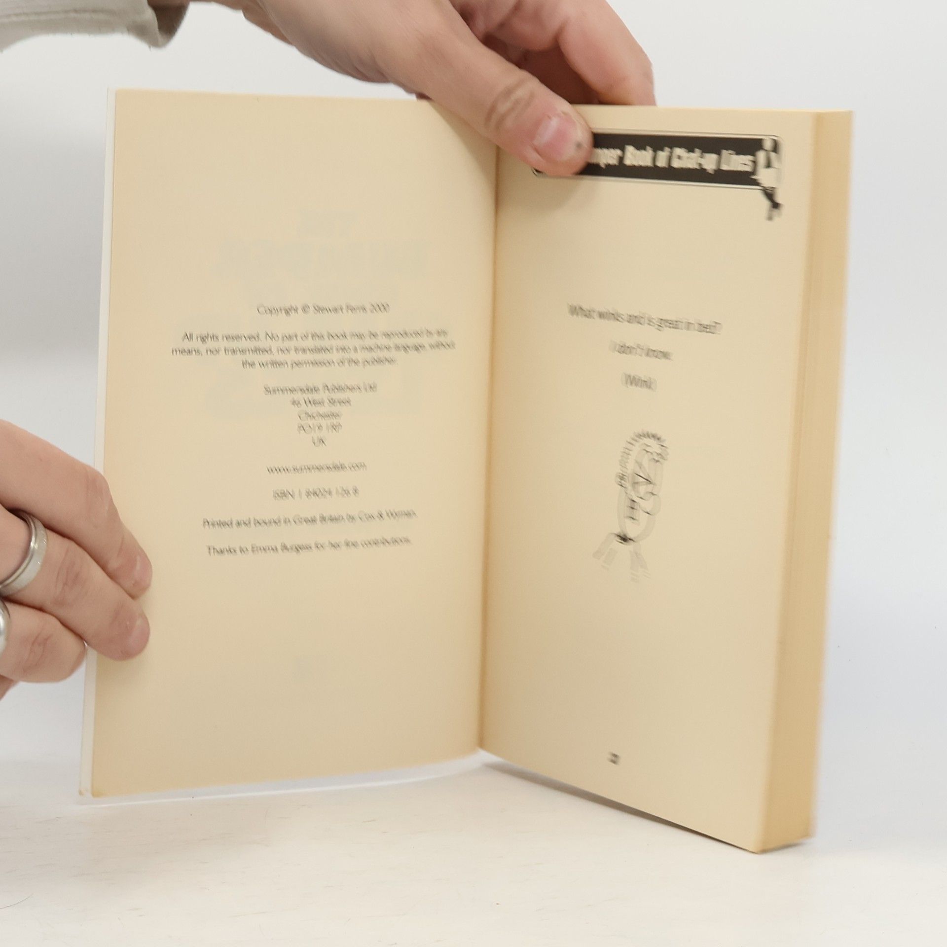 Stewart Ferris The Bumper Book of Chat-Up Lines