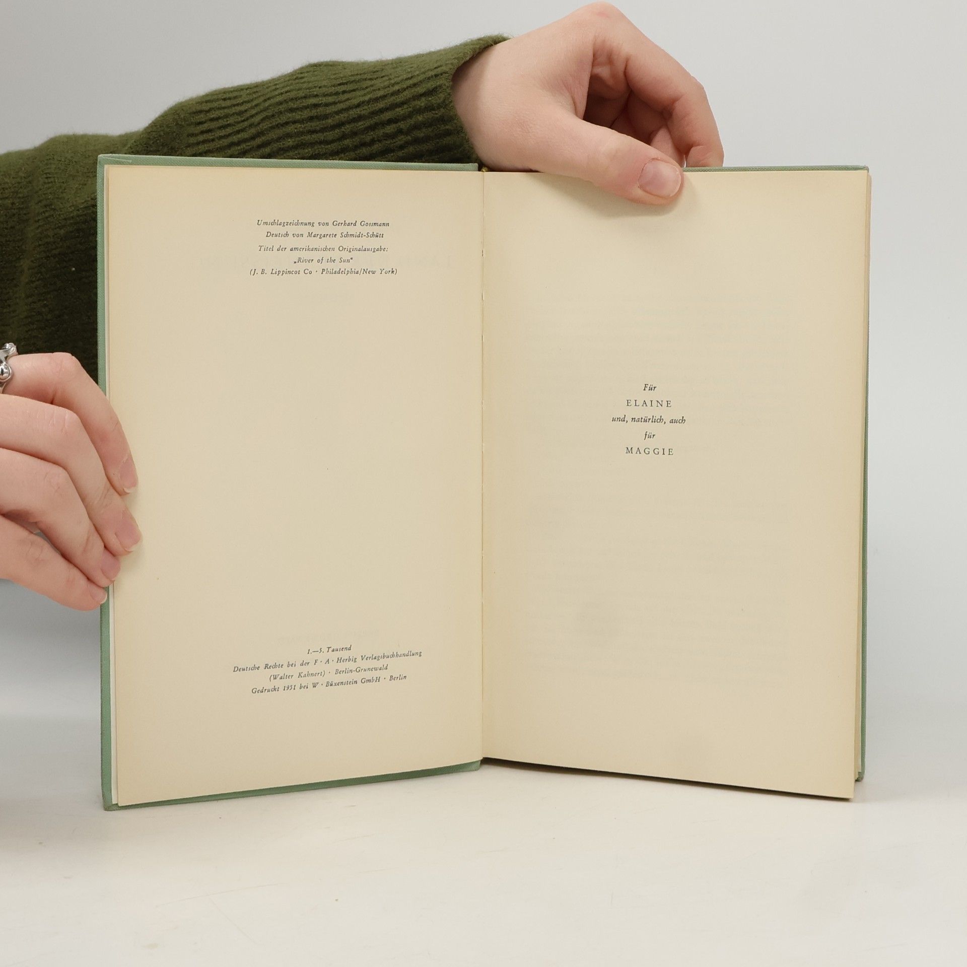 James Ramsey Ullman Land der Verheissung