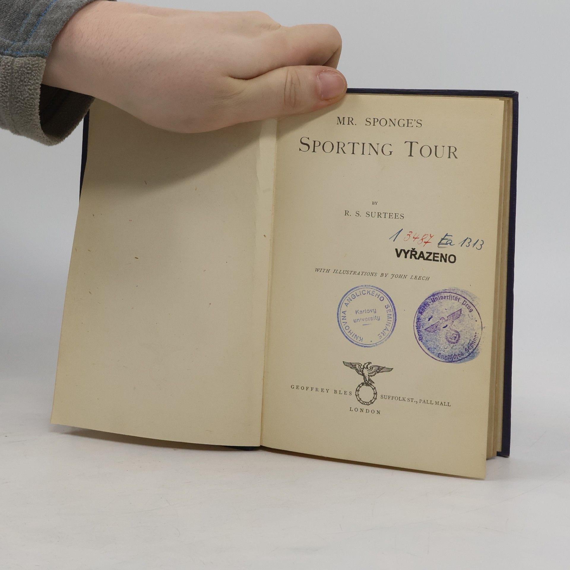R. S. Surtees Mr. Sponge's Sporting Tour