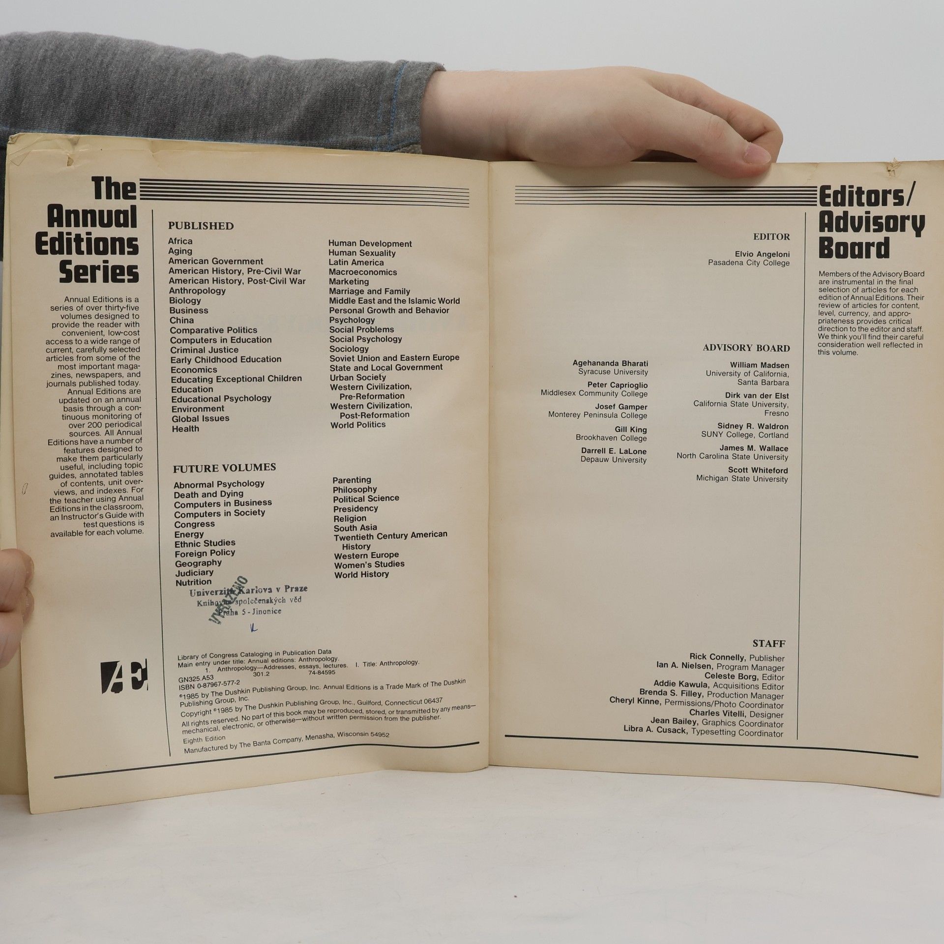 Various authors Anthropology