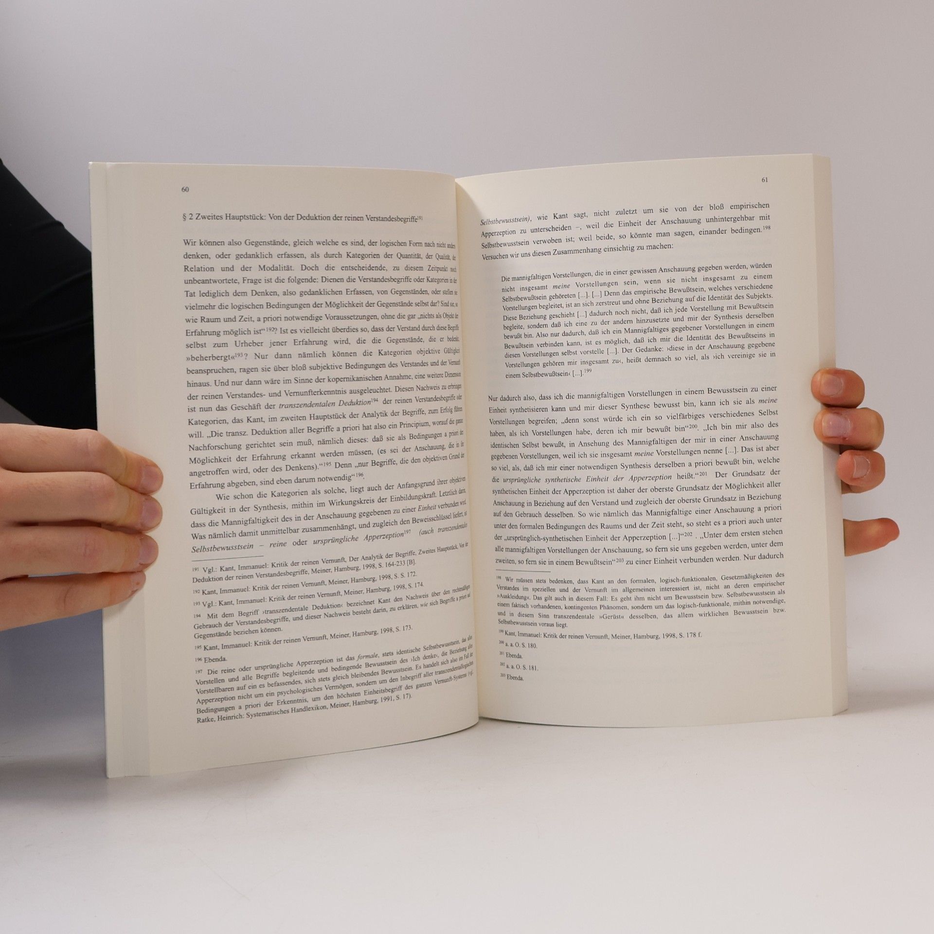 Bernd Waß Immanuel Kant, Kritik der reinen Vernunft