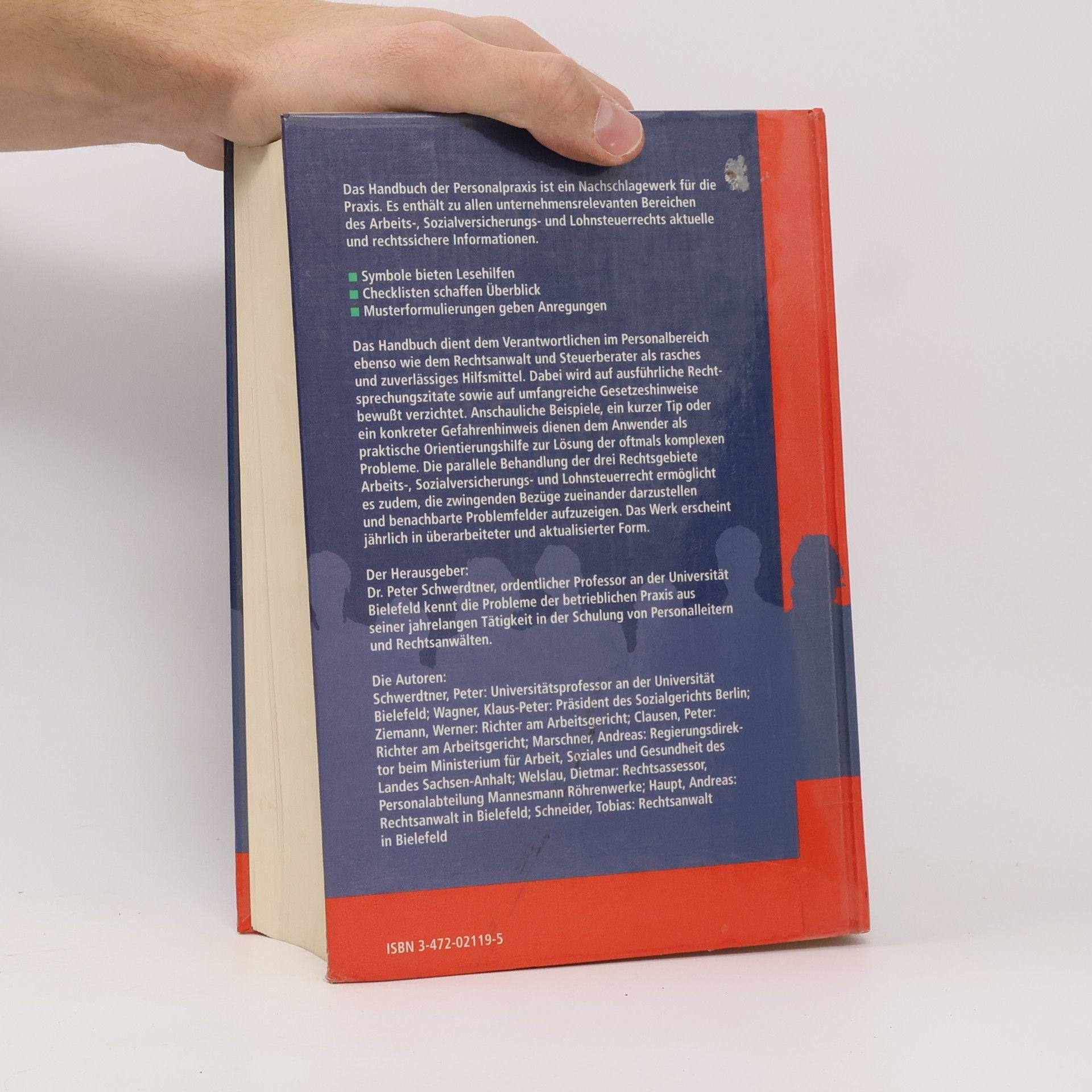 Handbuch der Personalpraxis 1995