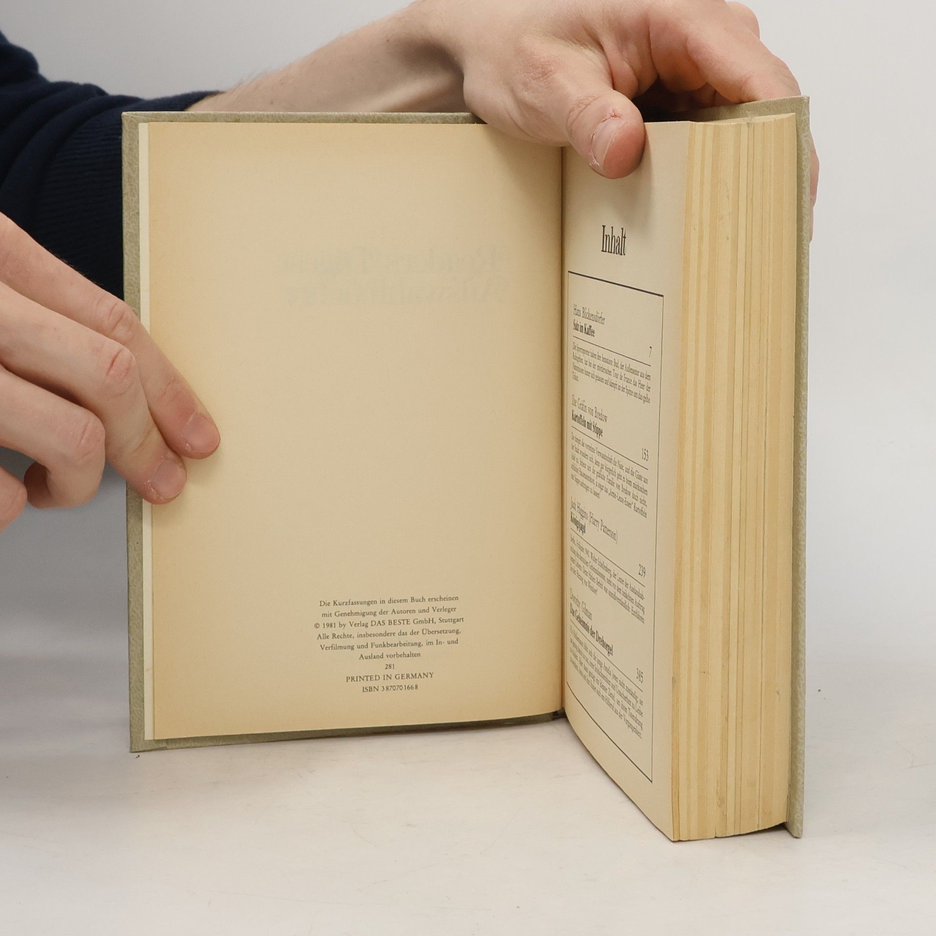 Gaby Hauptmann Readers Digest Auswahlbücher