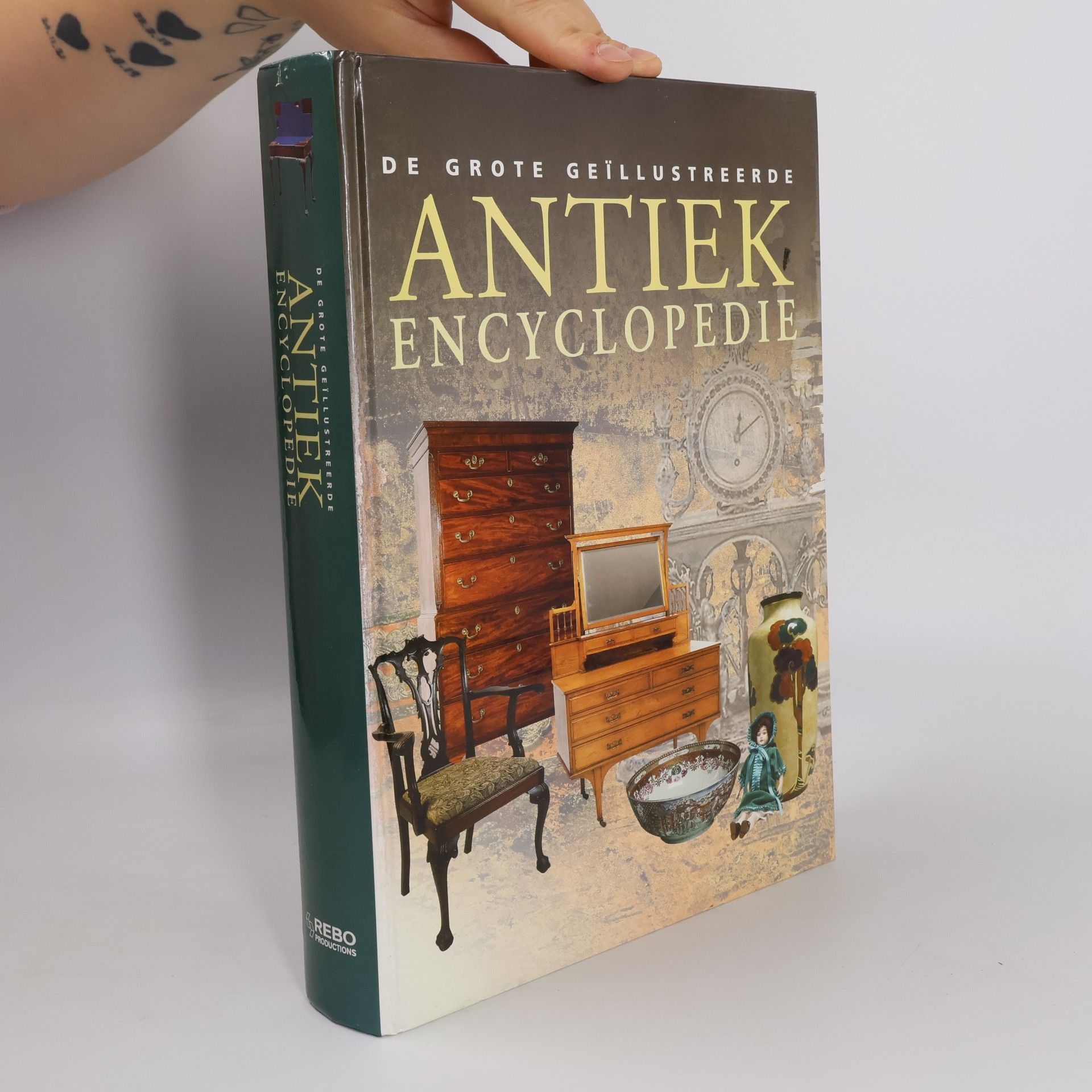 Book Creation Services De grote geillustreerde antiek encyclopedie / druk 1