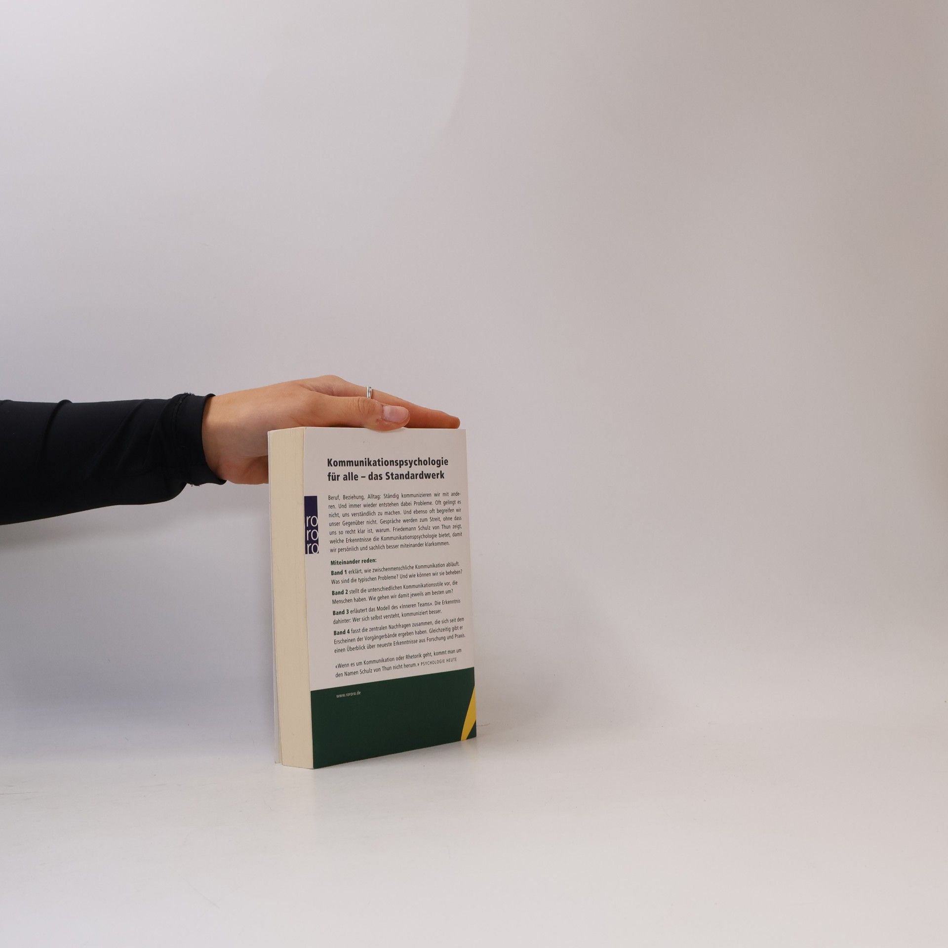 Friedemann Schulz von Thun Miteinander reden 1-4