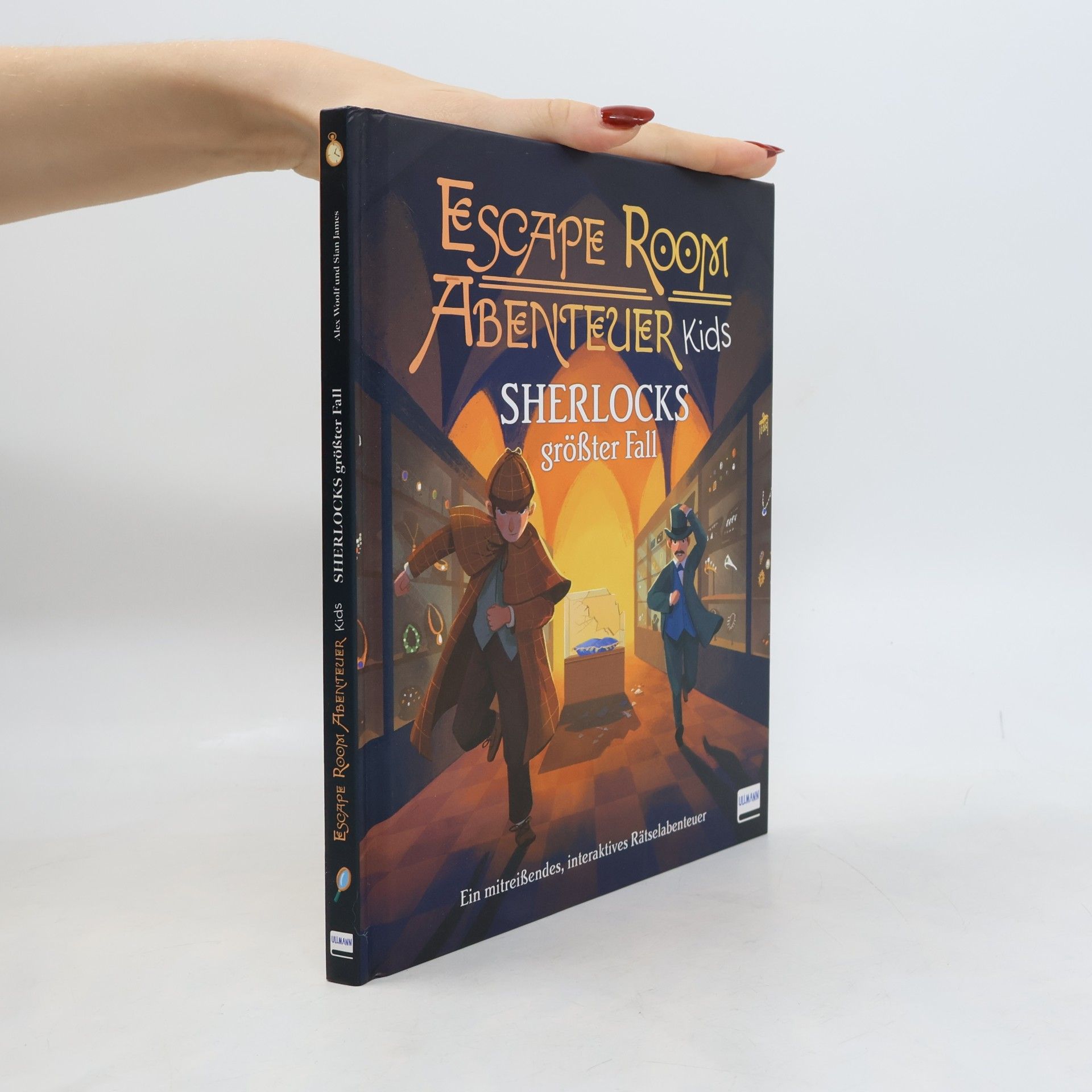 Escape Room Abenteuer Kids - Sherlocks größter Fall. Ein mitreißendes interaktives Rätselabenteuer für Kinder ab 8 Jahren