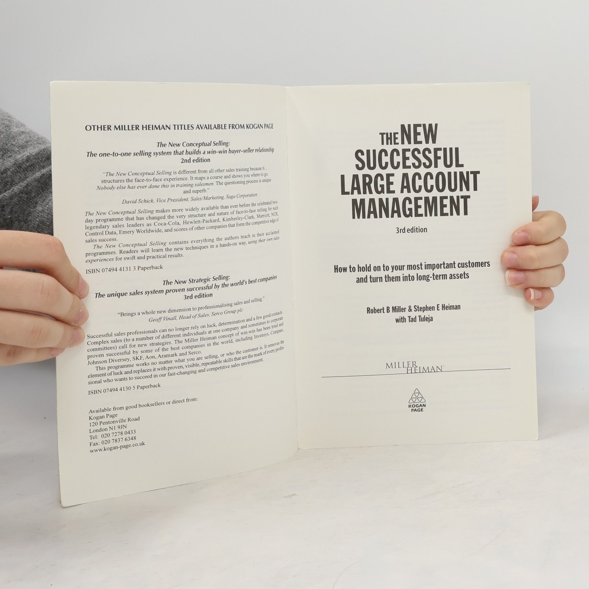 Collectif d'auteurs The New Successful Large Account Management