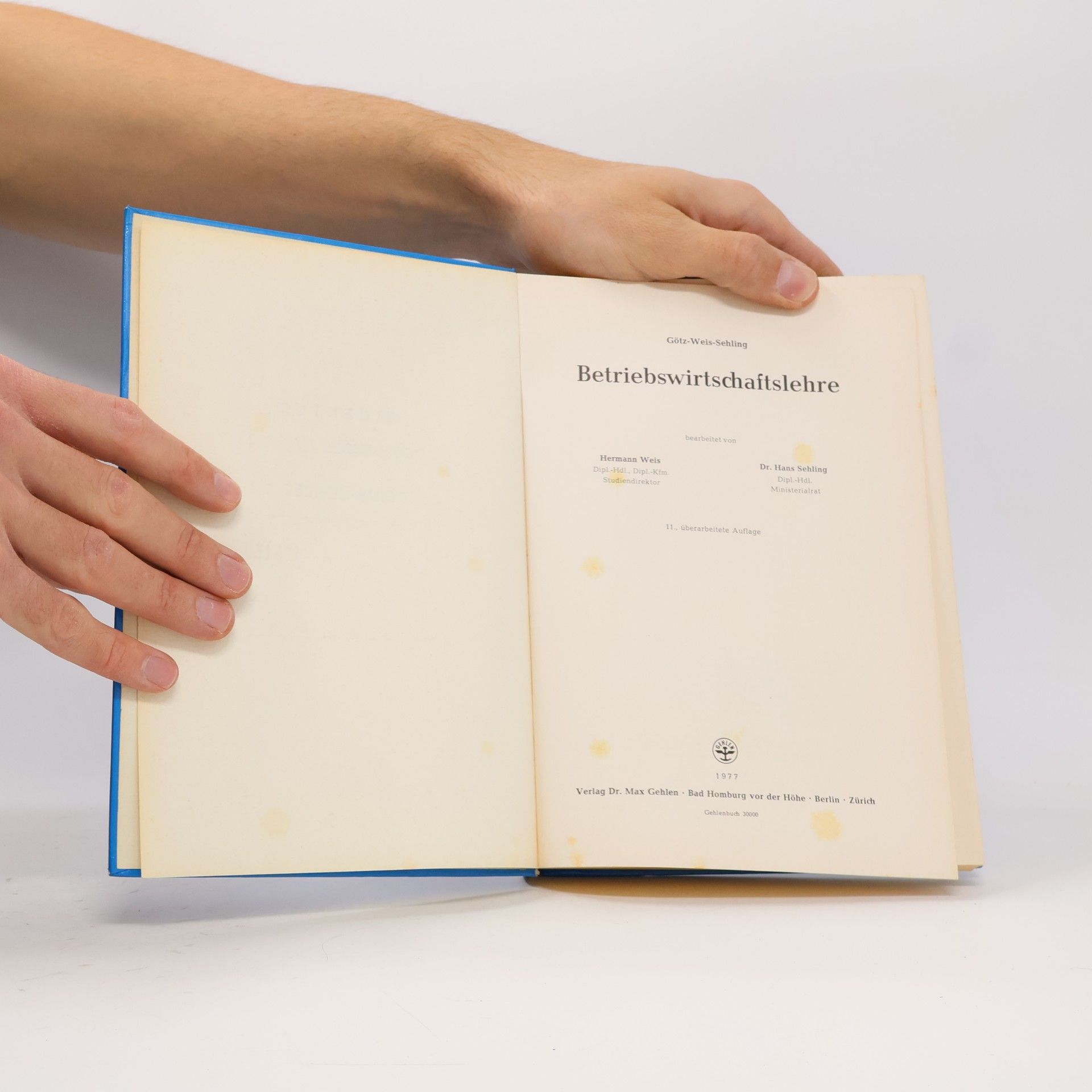 Various authors Betriebswirtschaftslehre