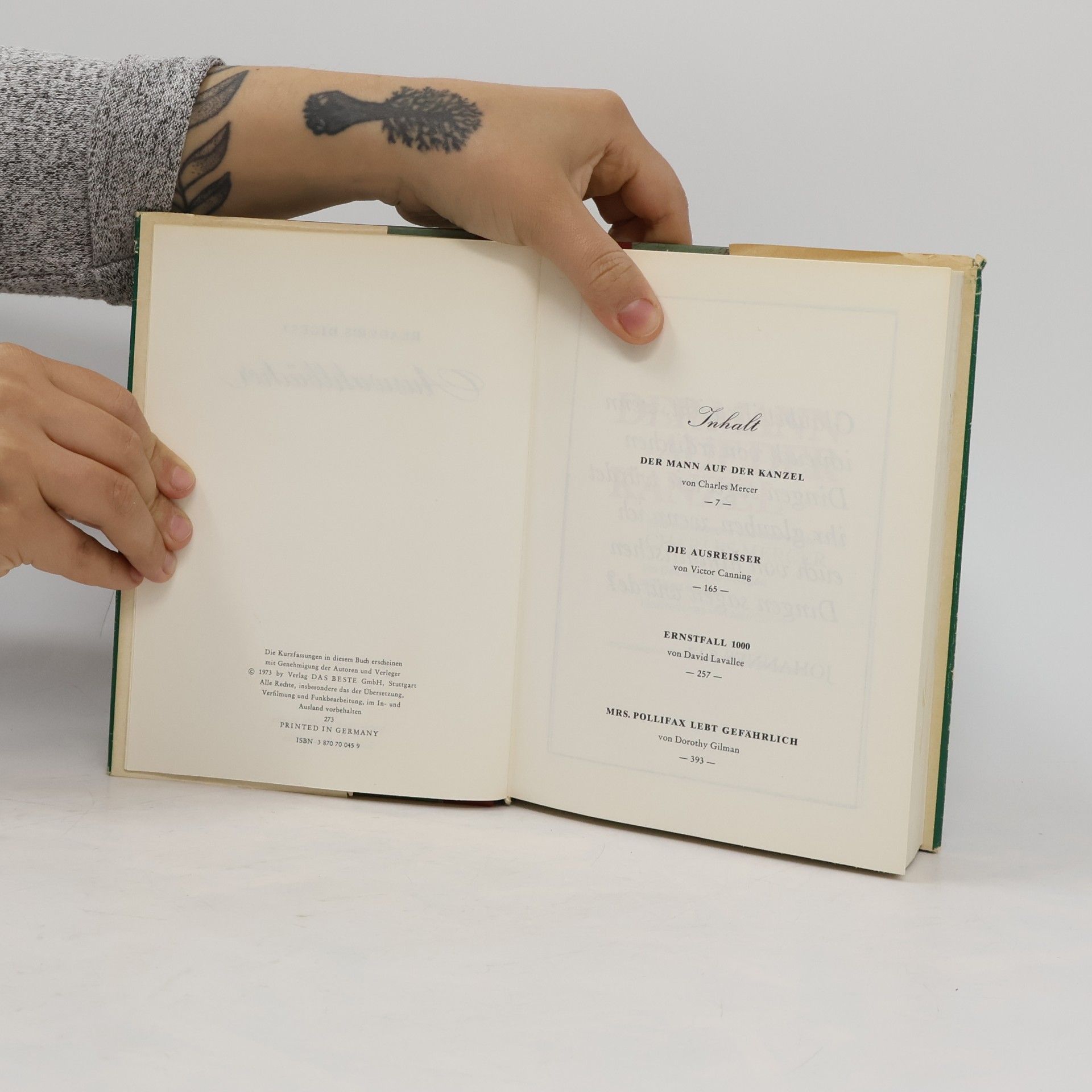 Charles Mercer Reader's Digest Auswahlbücher