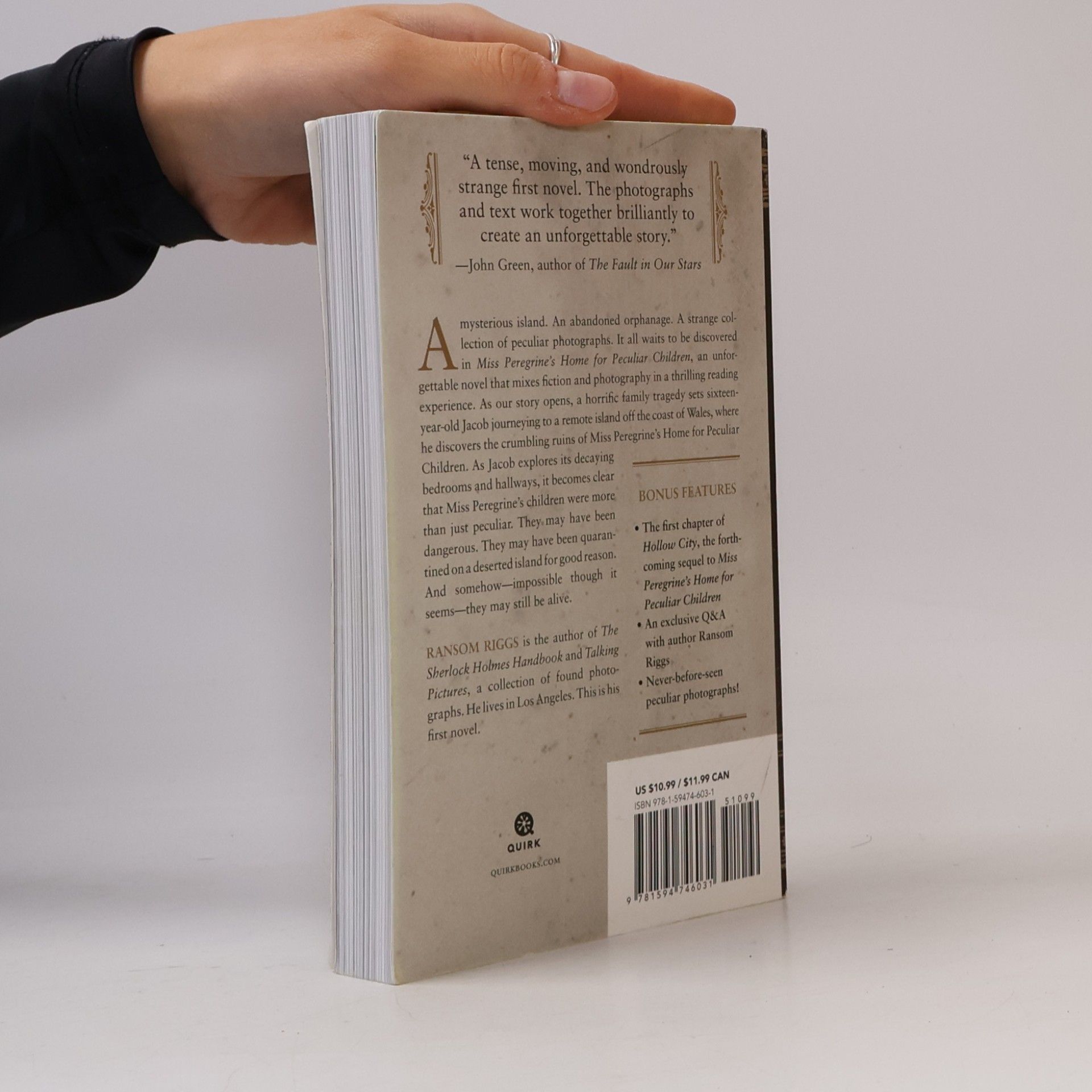 Ransom Riggs Miss Peregrine's Home for Peculiar Children