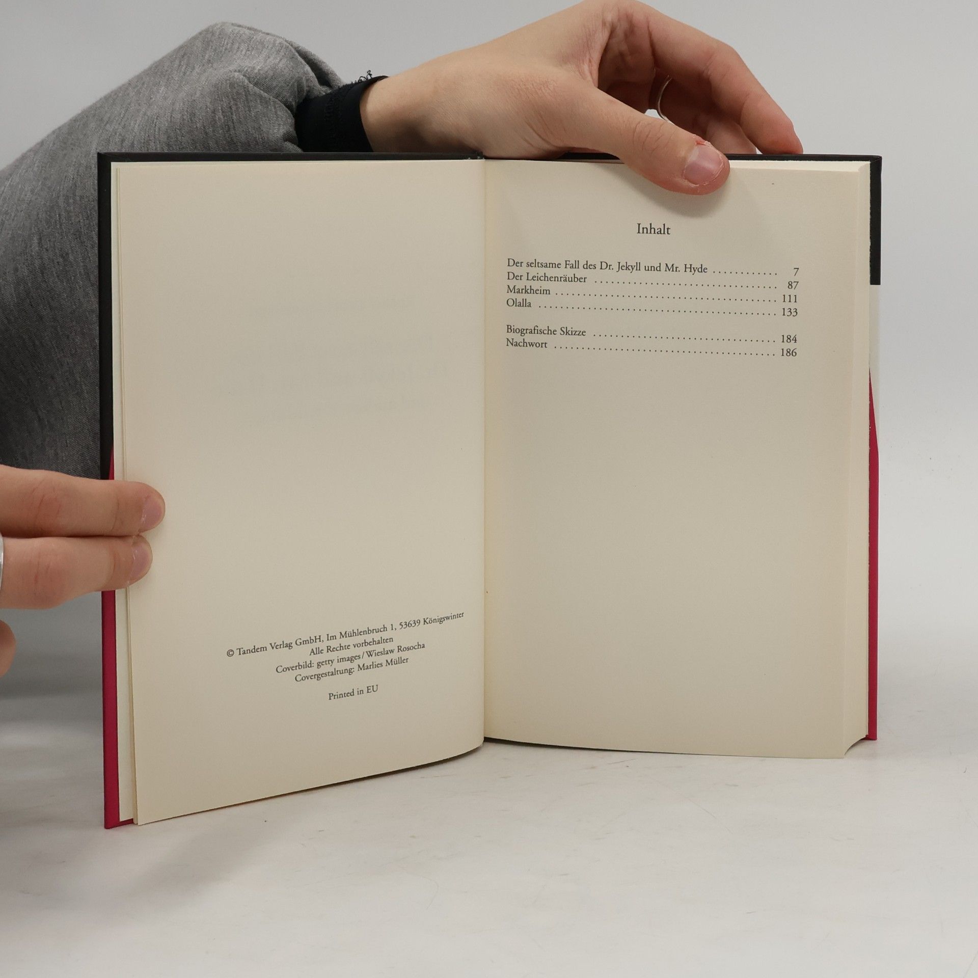 Robert Louis Stevenson Dr. Jekyll und Mr. Hyde und andere Erzählungen