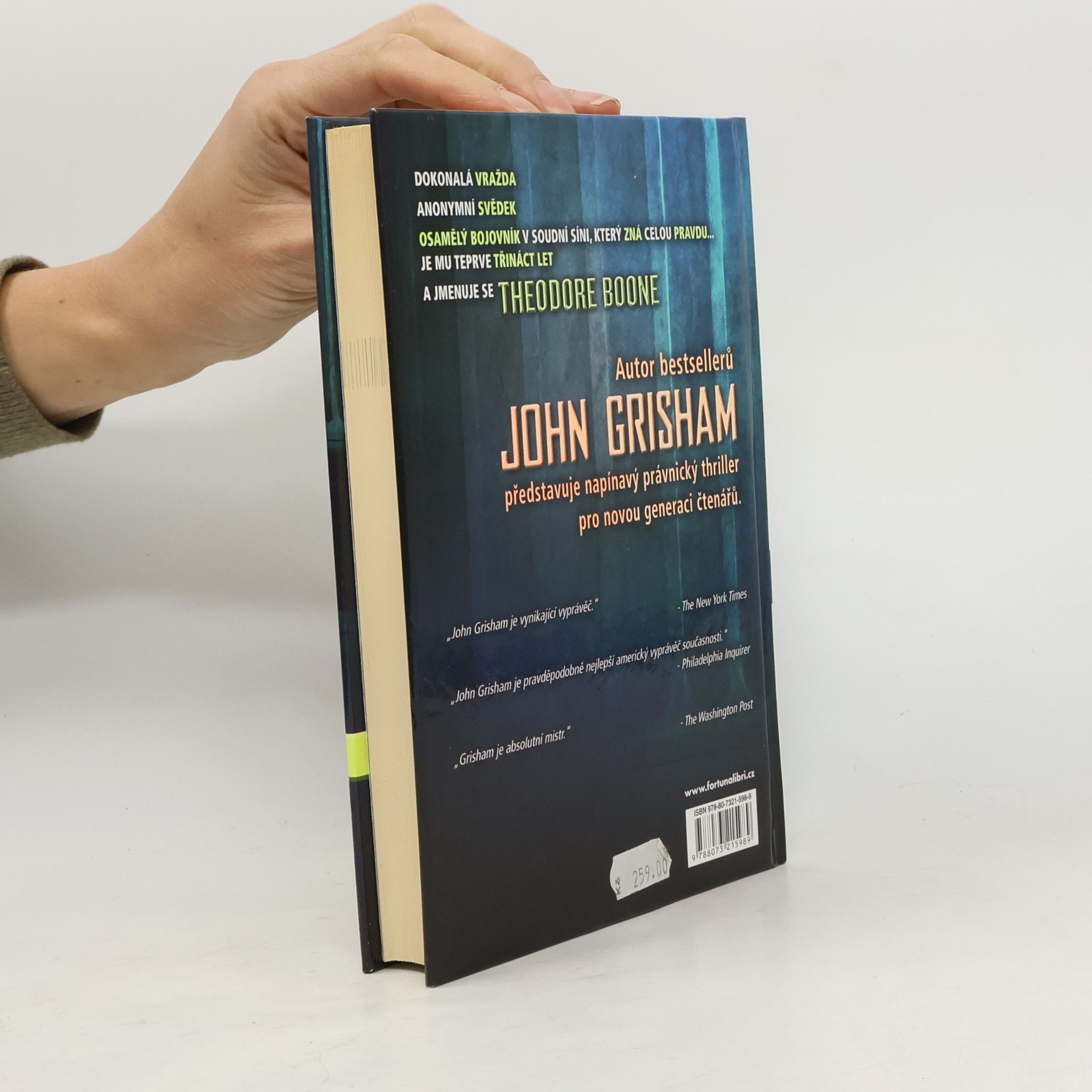 John Grisham Theodore Boone: Právník školou povinný