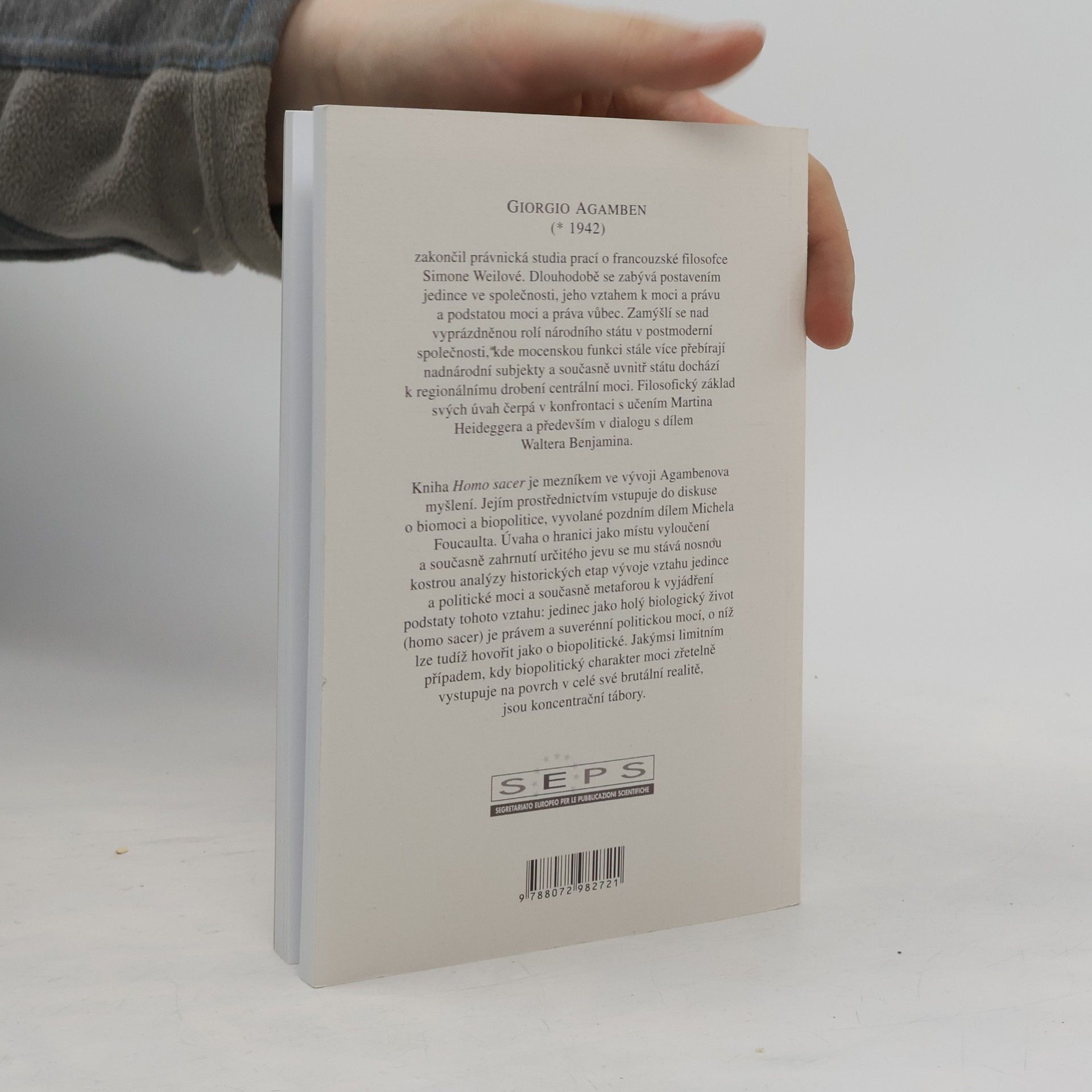 Giorgio Agamben Homo sacer